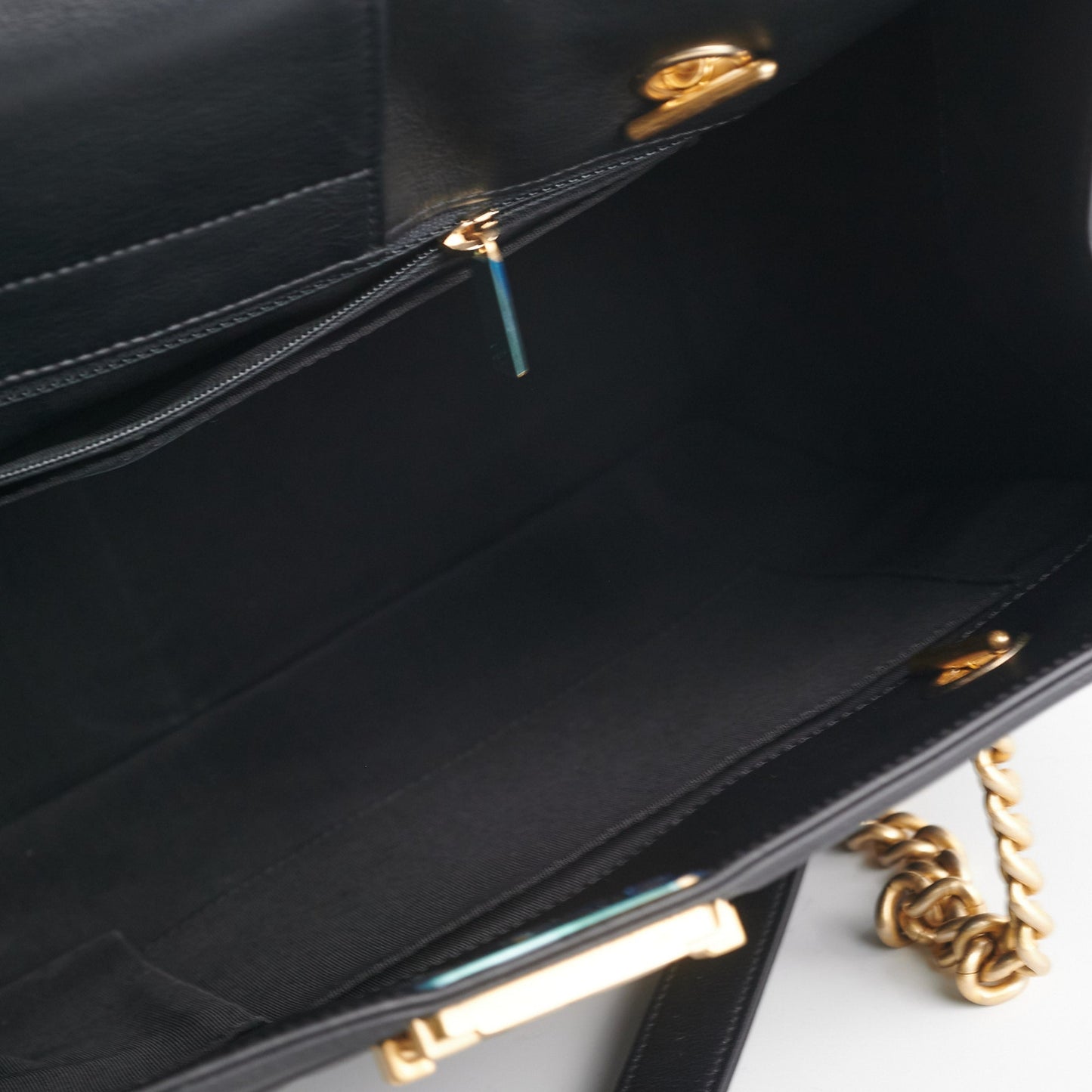 Chanel Boy Tote Bag Black