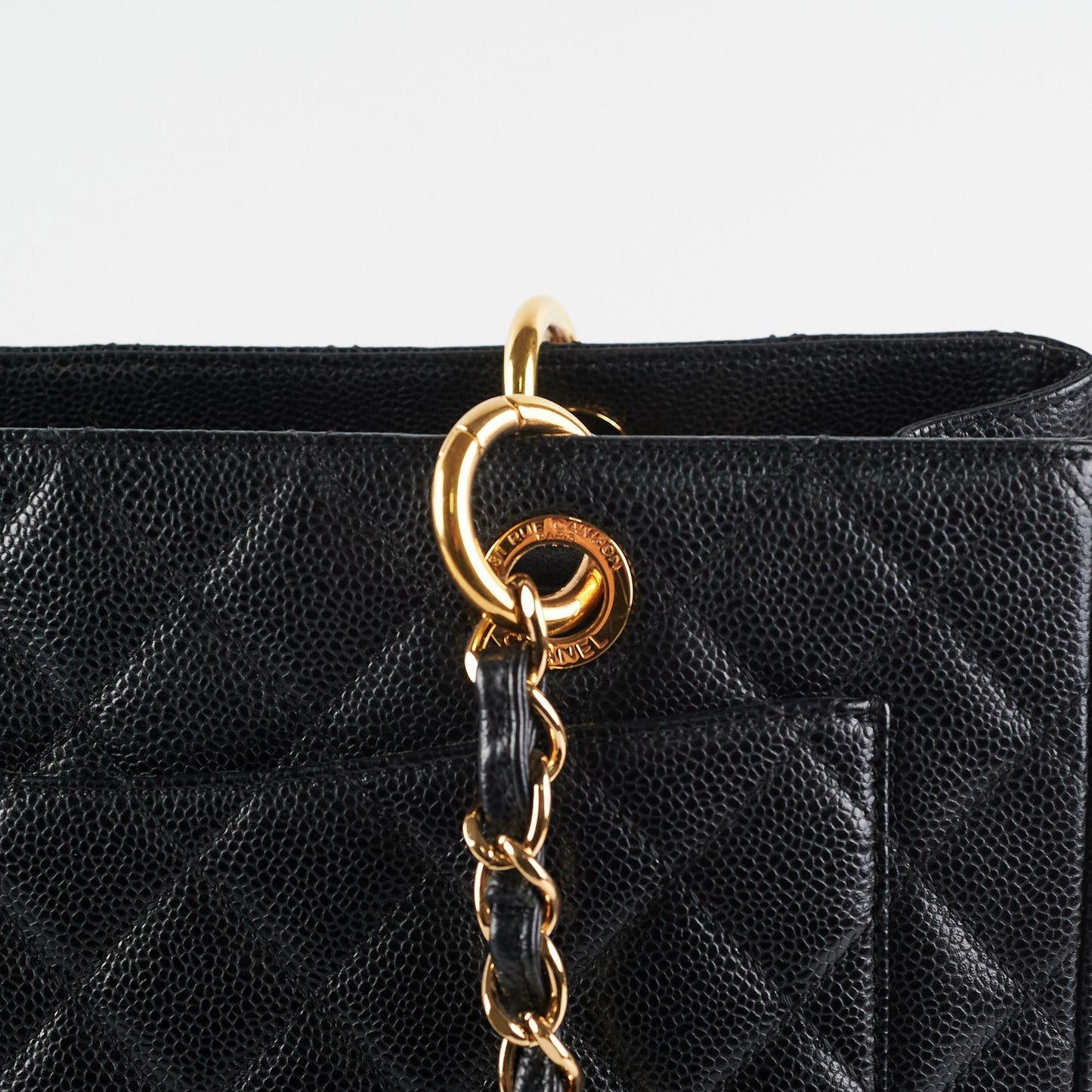 Chanel Grand Shopping Tote GST Black