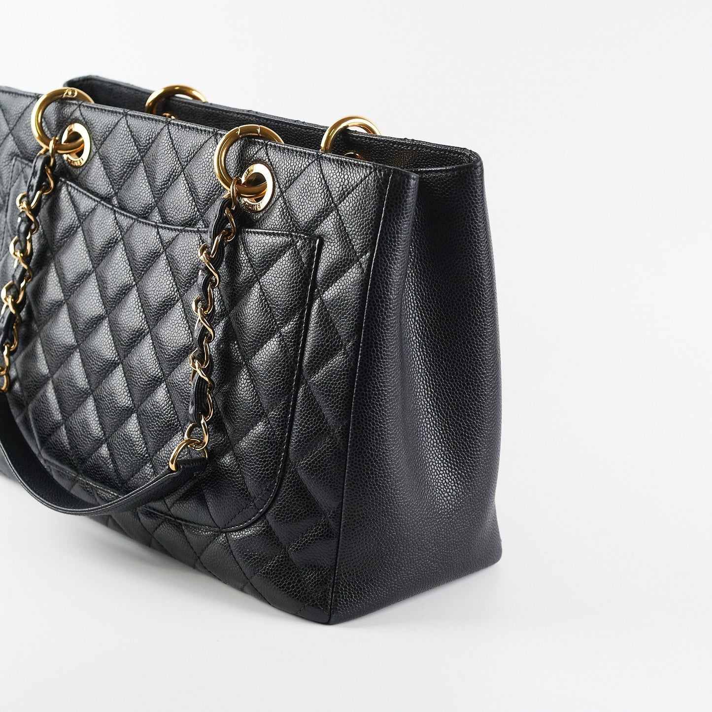 Chanel Grand Shopping Tote GST Black