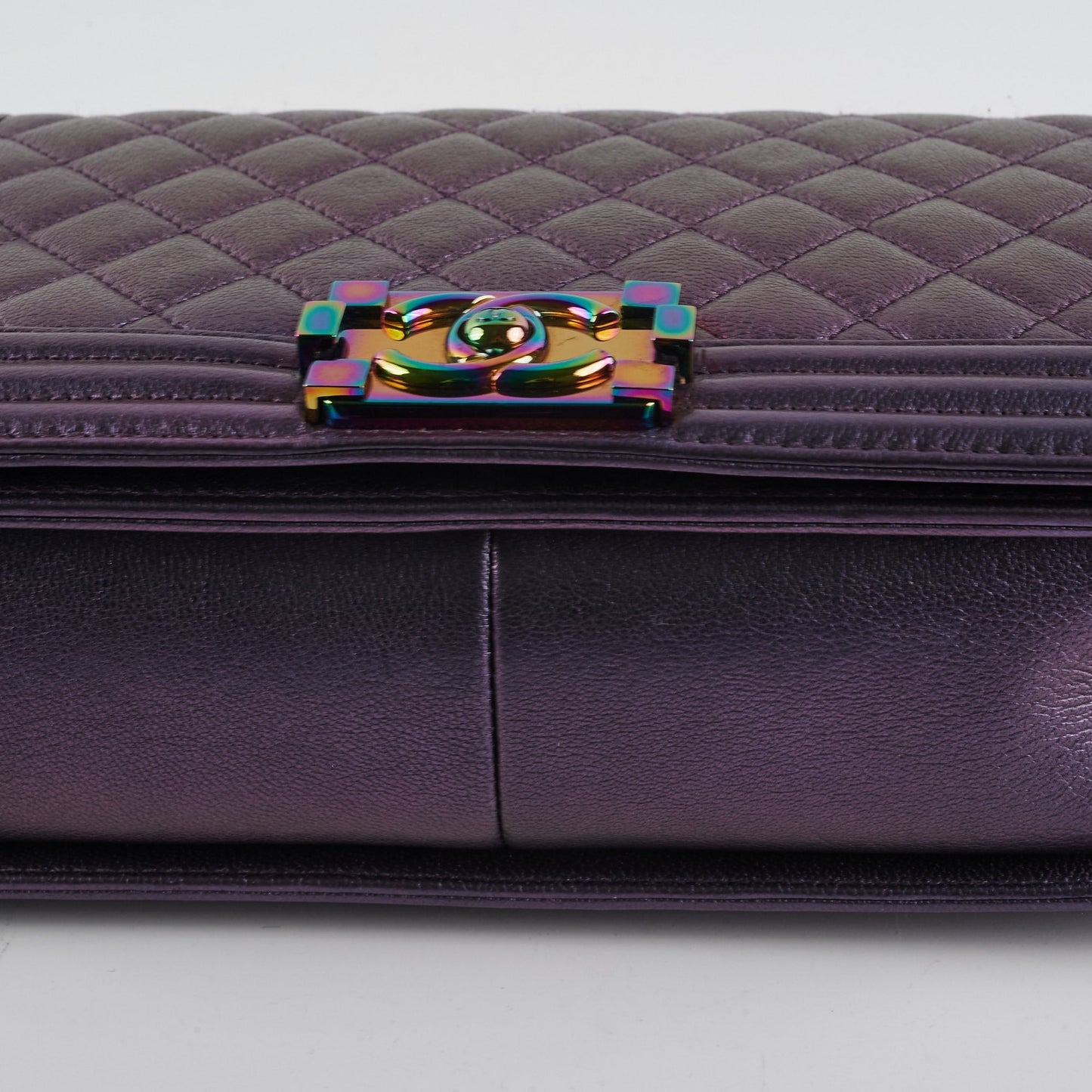 ITEM 26 - Chanel Quilted Mermaid Old medium Boy