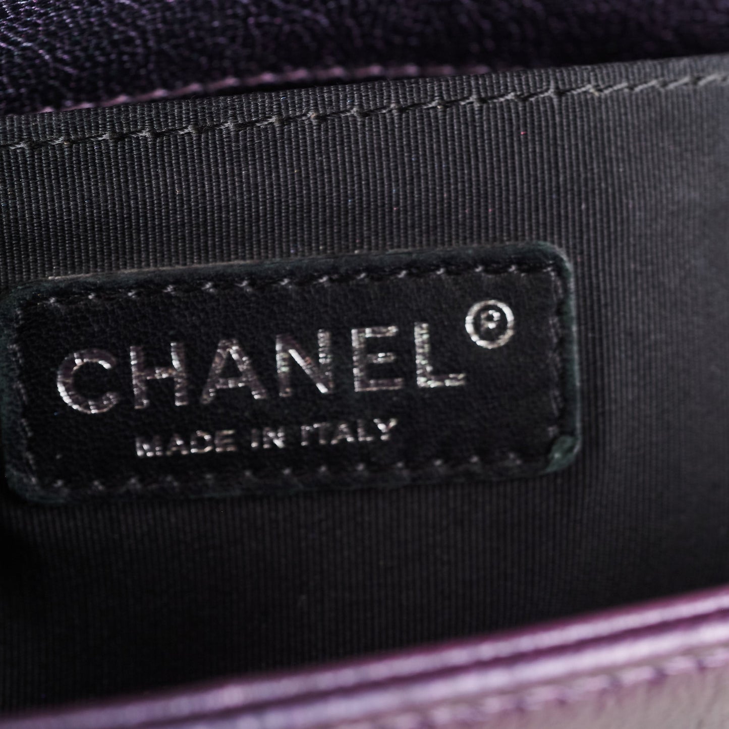 ITEM 26 - Chanel Quilted Mermaid Old medium Boy
