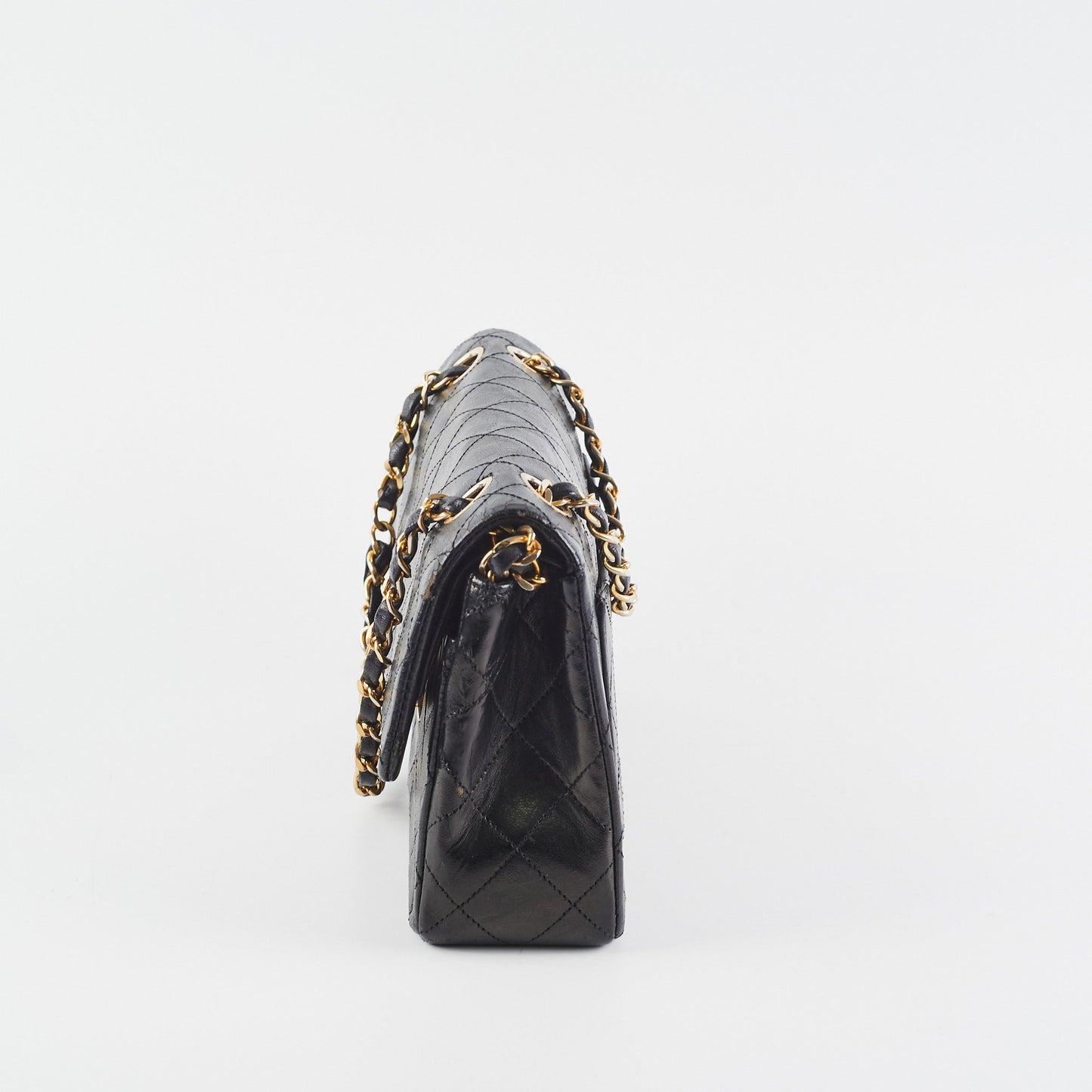 Chanel  Quilted Small Classic Flap Black