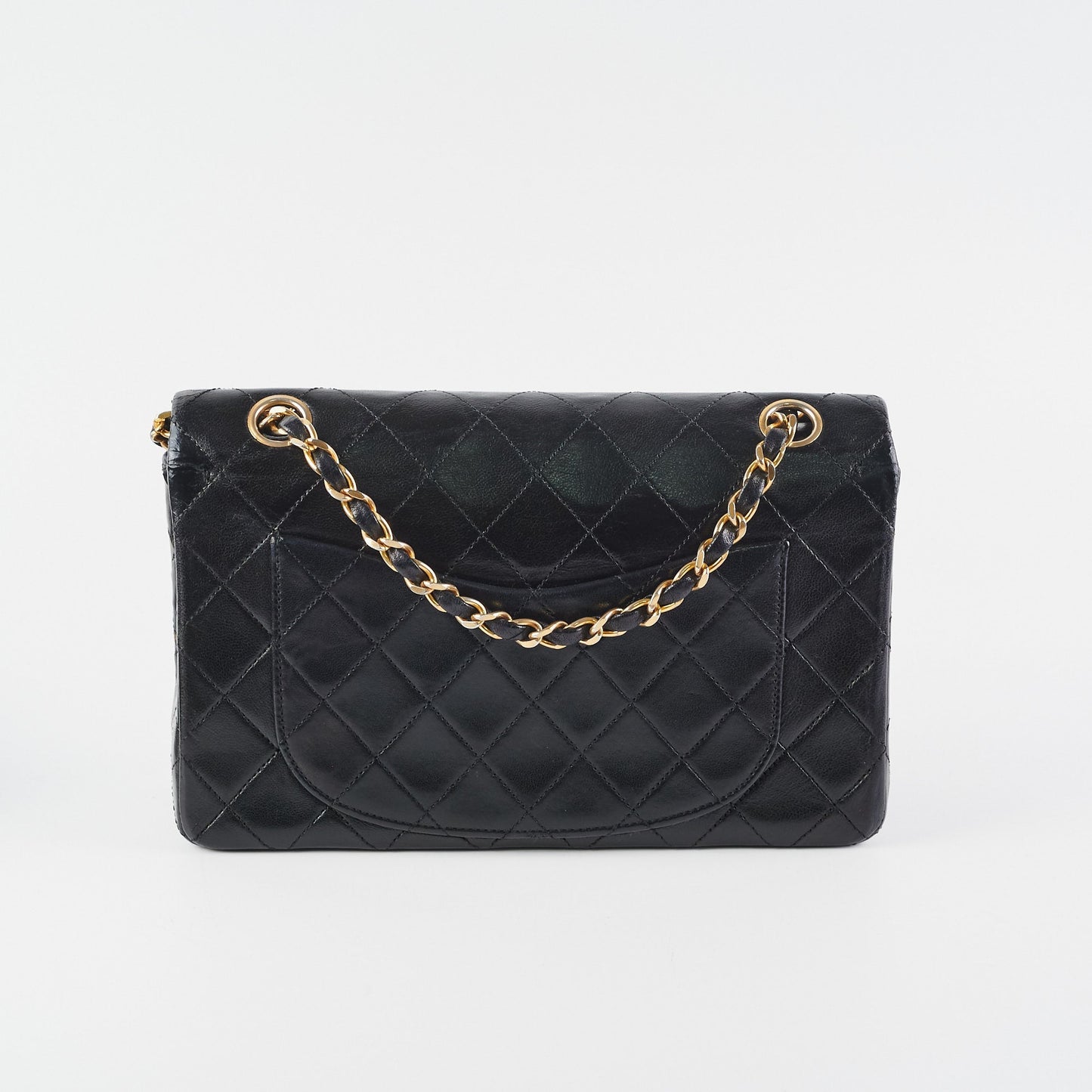 Chanel  Quilted Small Classic Flap Black