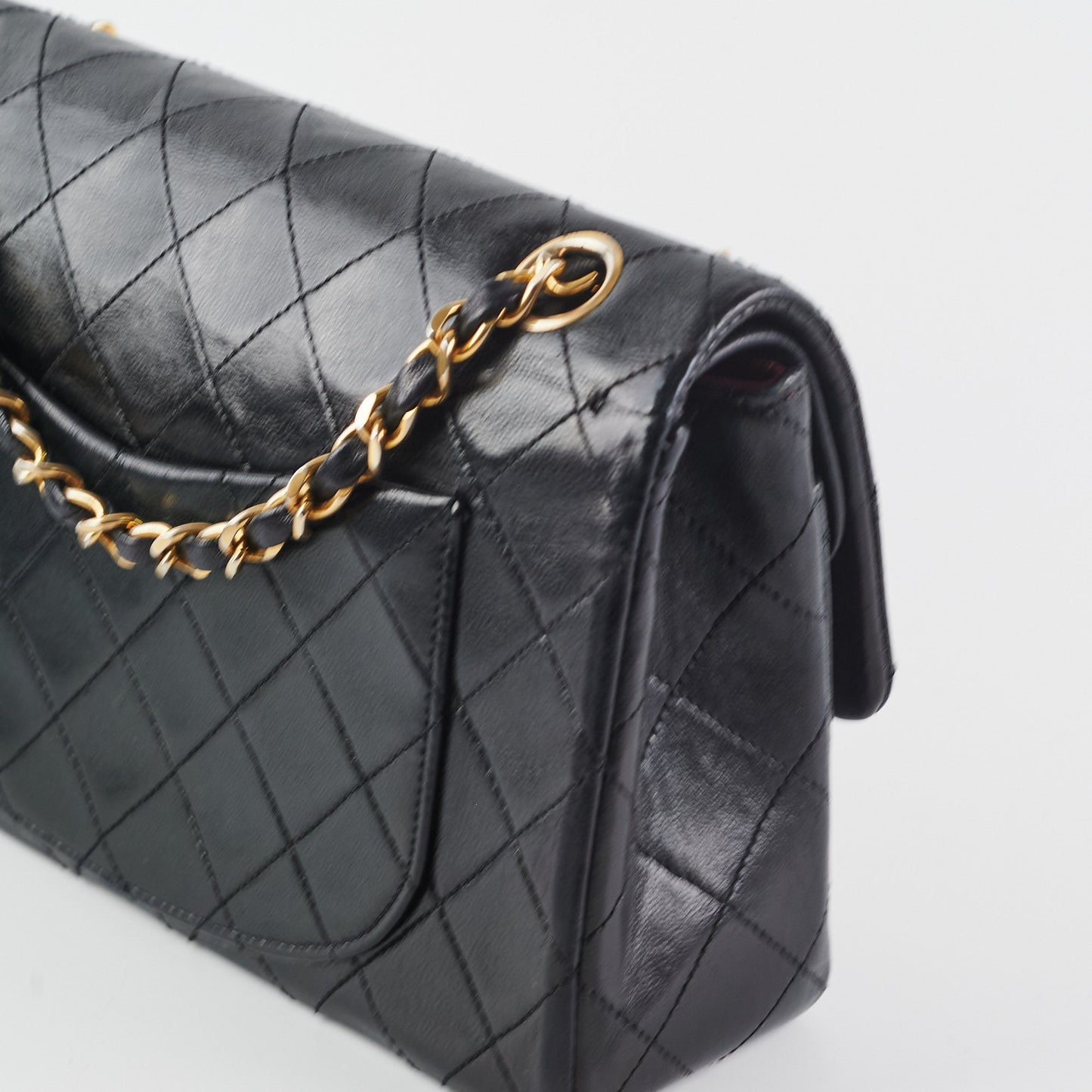 Chanel  Quilted Small Classic Flap Black