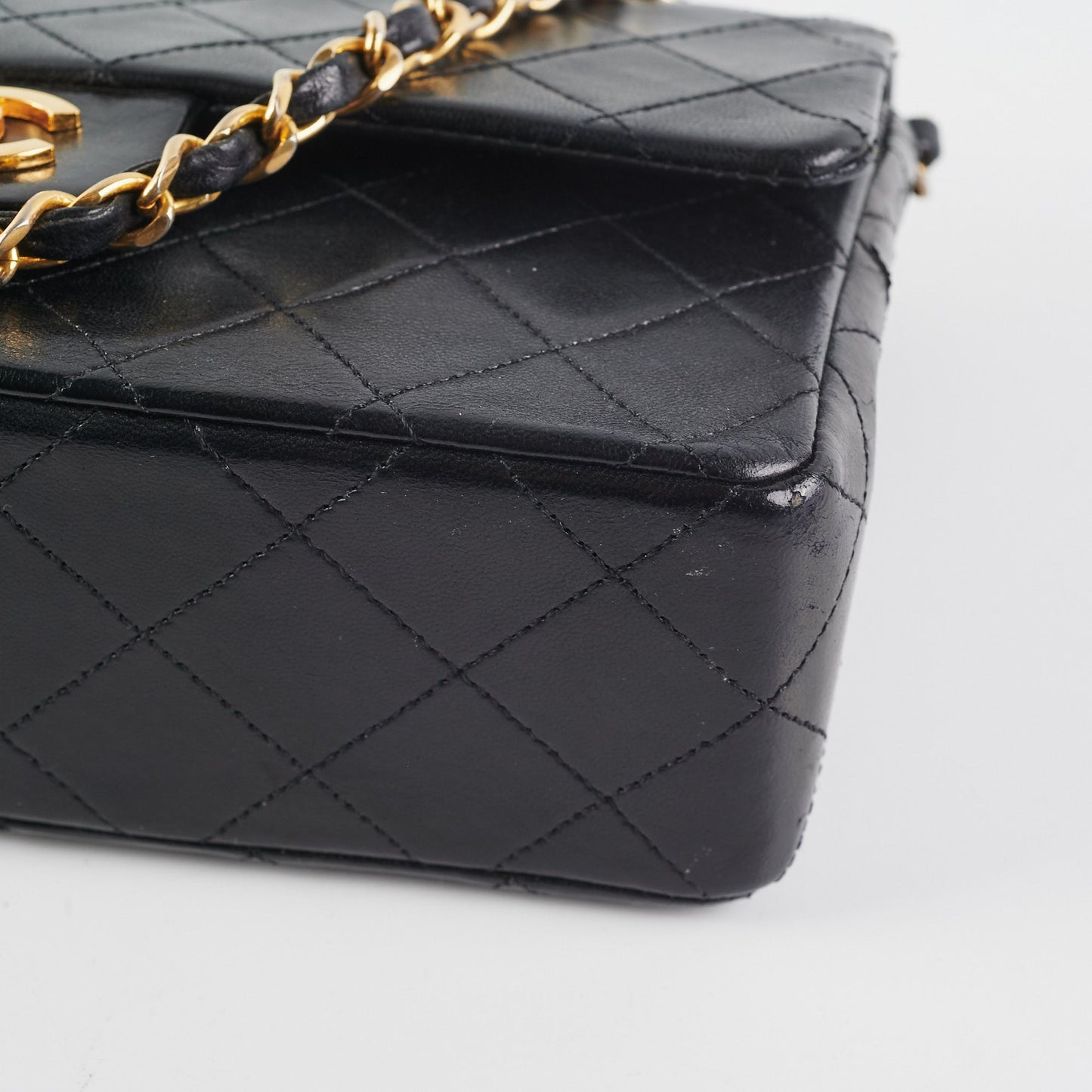 Chanel  Quilted Small Classic Flap Black