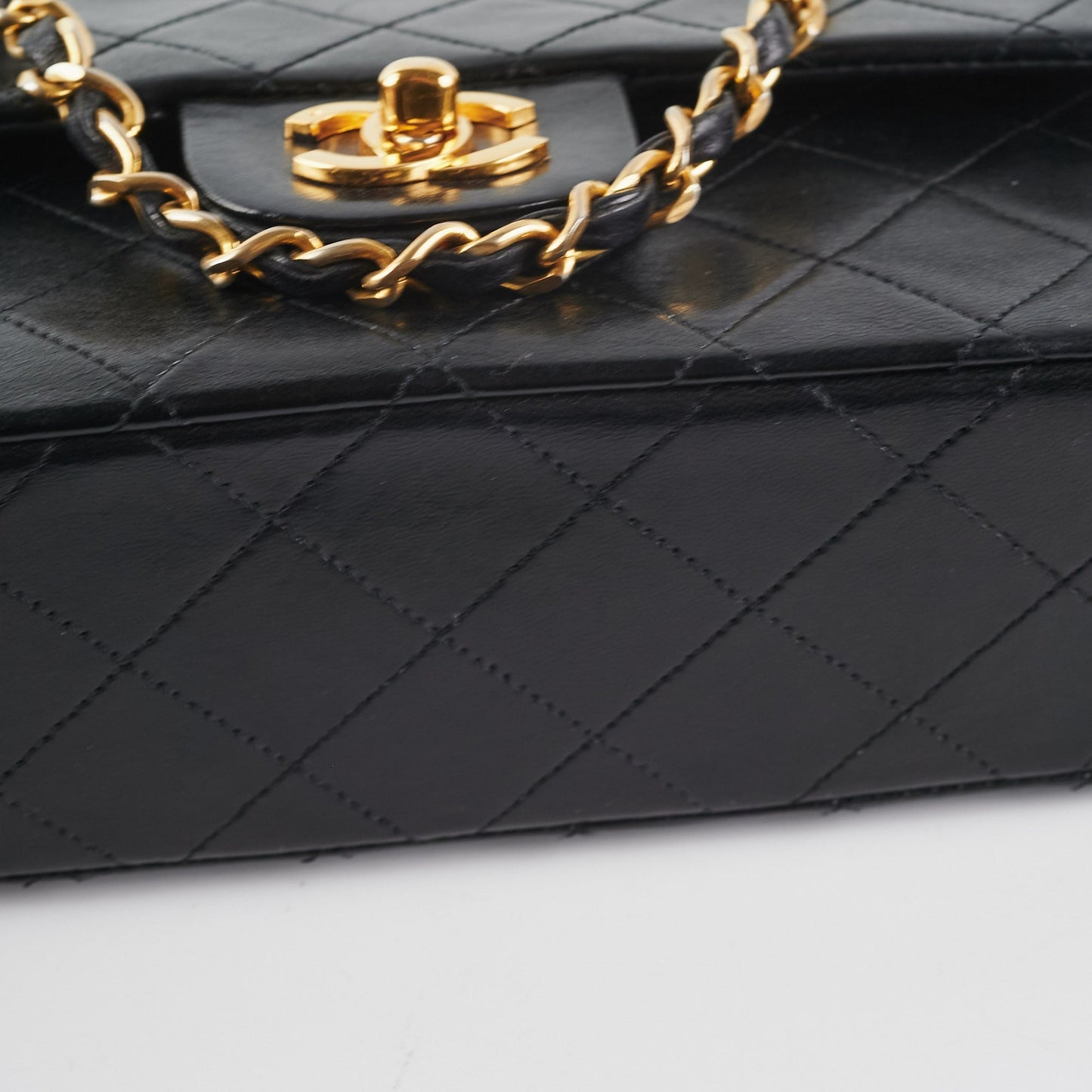 Chanel  Quilted Small Classic Flap Black