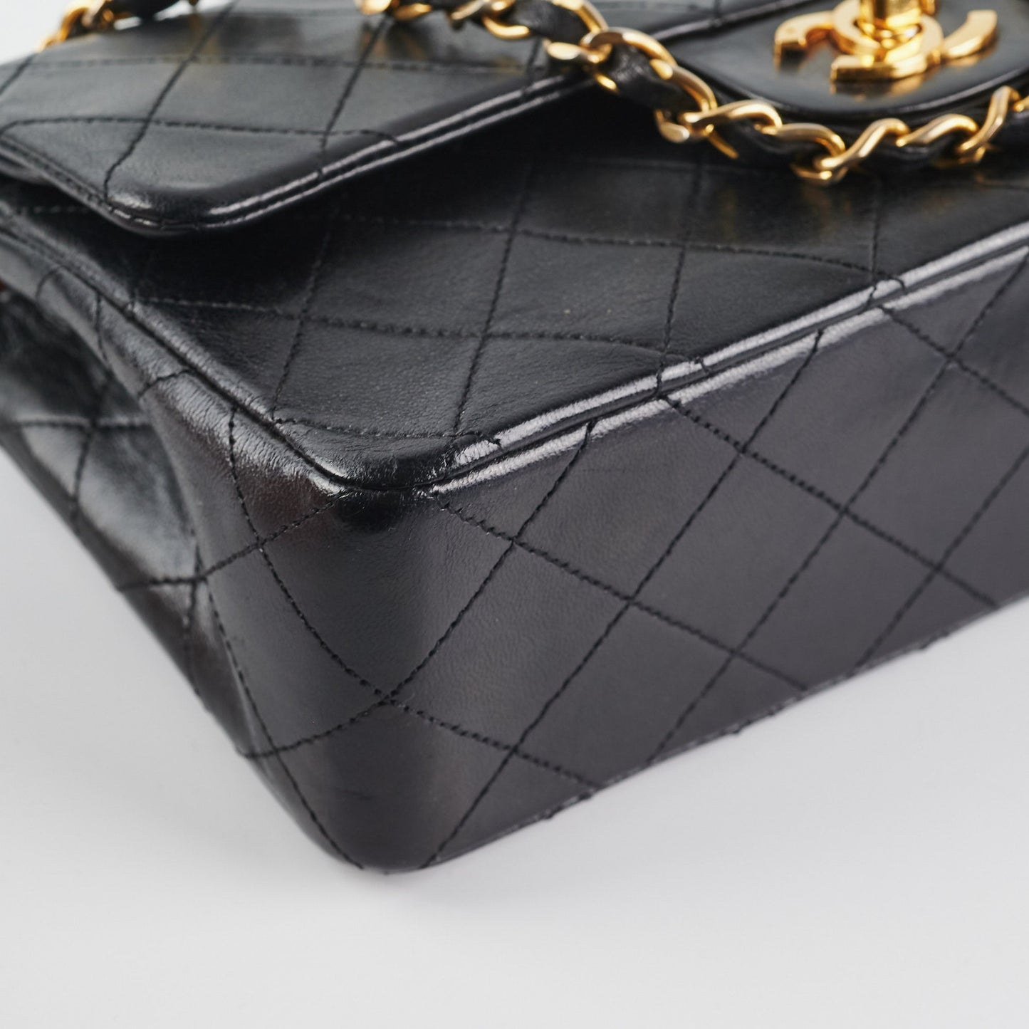 Chanel  Quilted Small Classic Flap Black