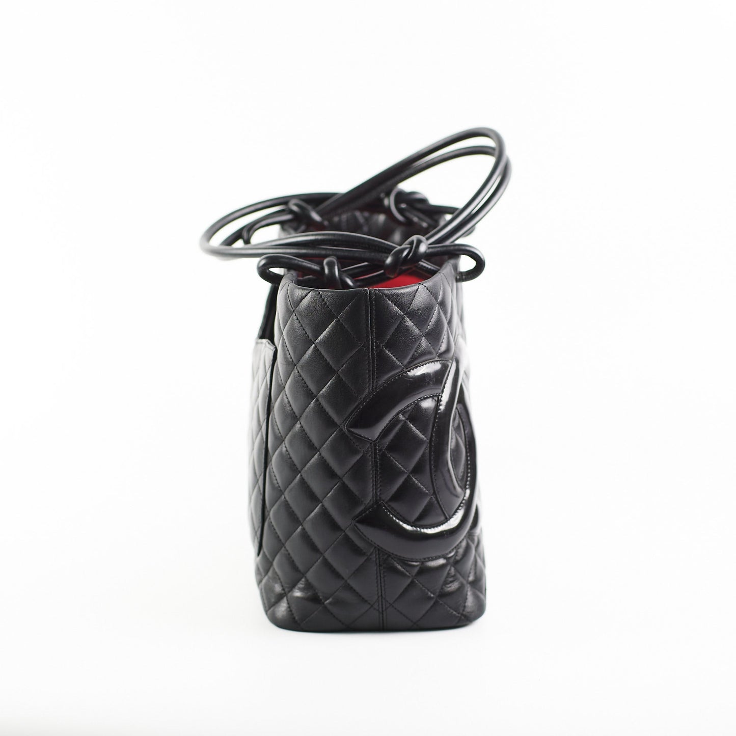 Chanel Cambon Black Lambskin Tote