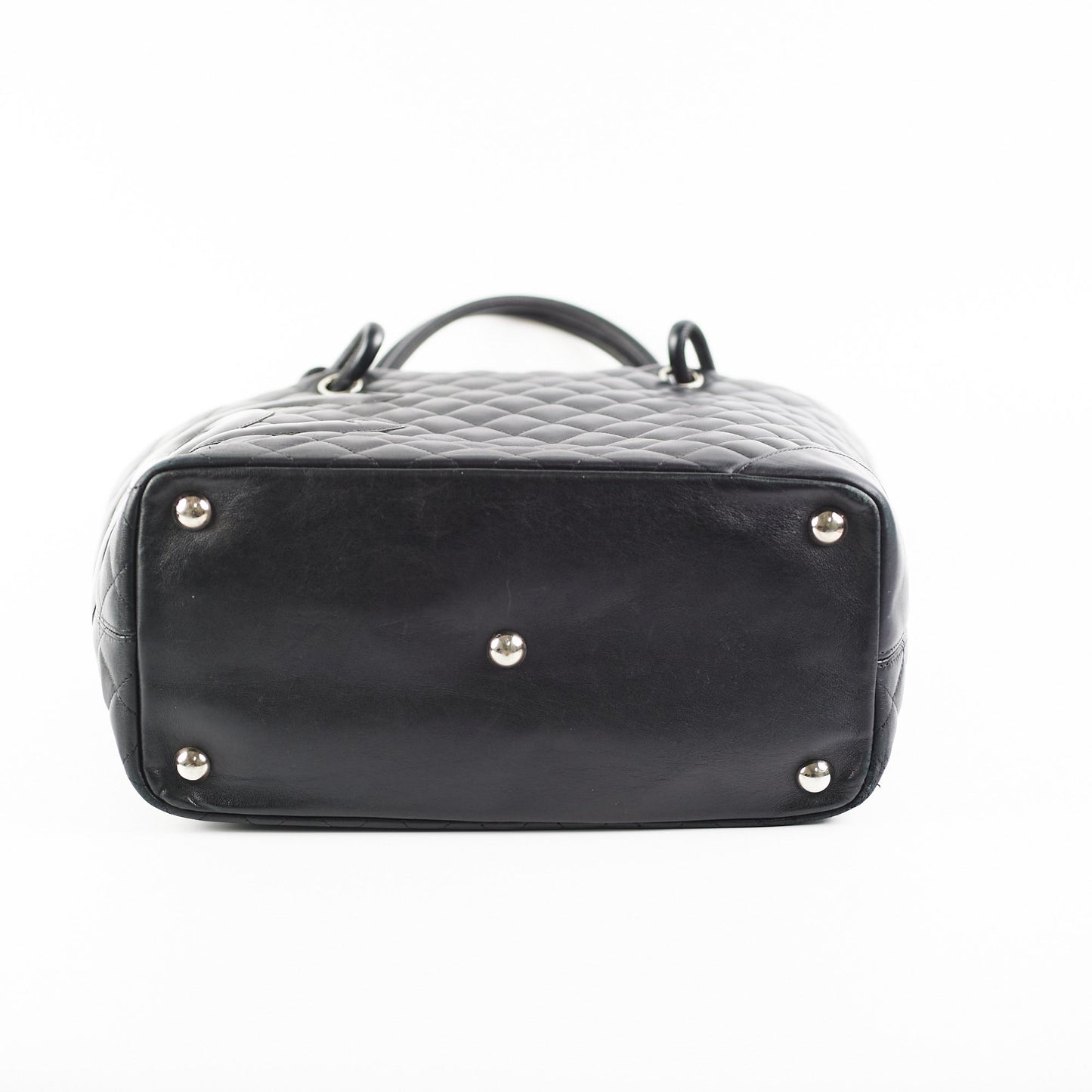Chanel Cambon Black Lambskin Tote