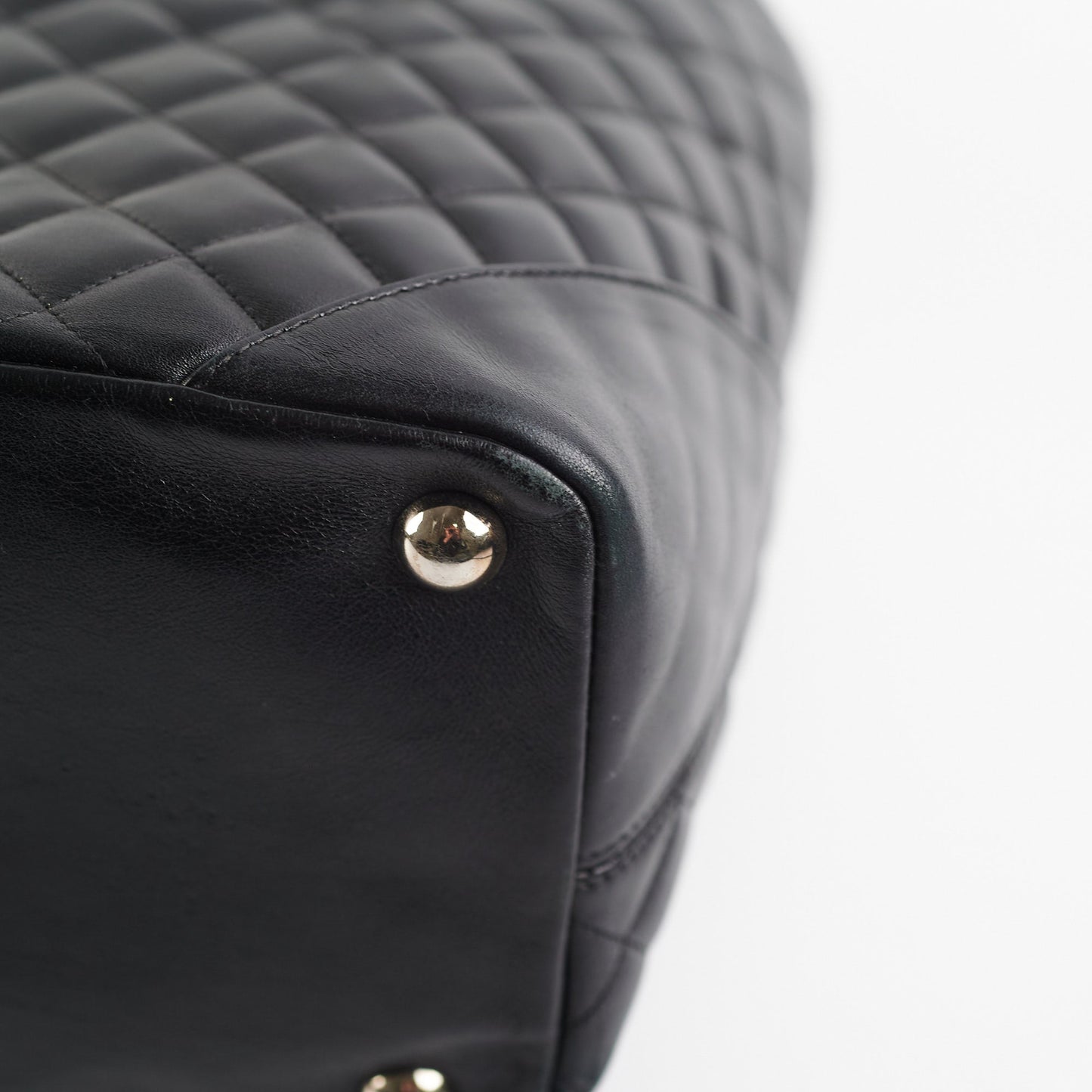 Chanel Cambon Black Lambskin Tote