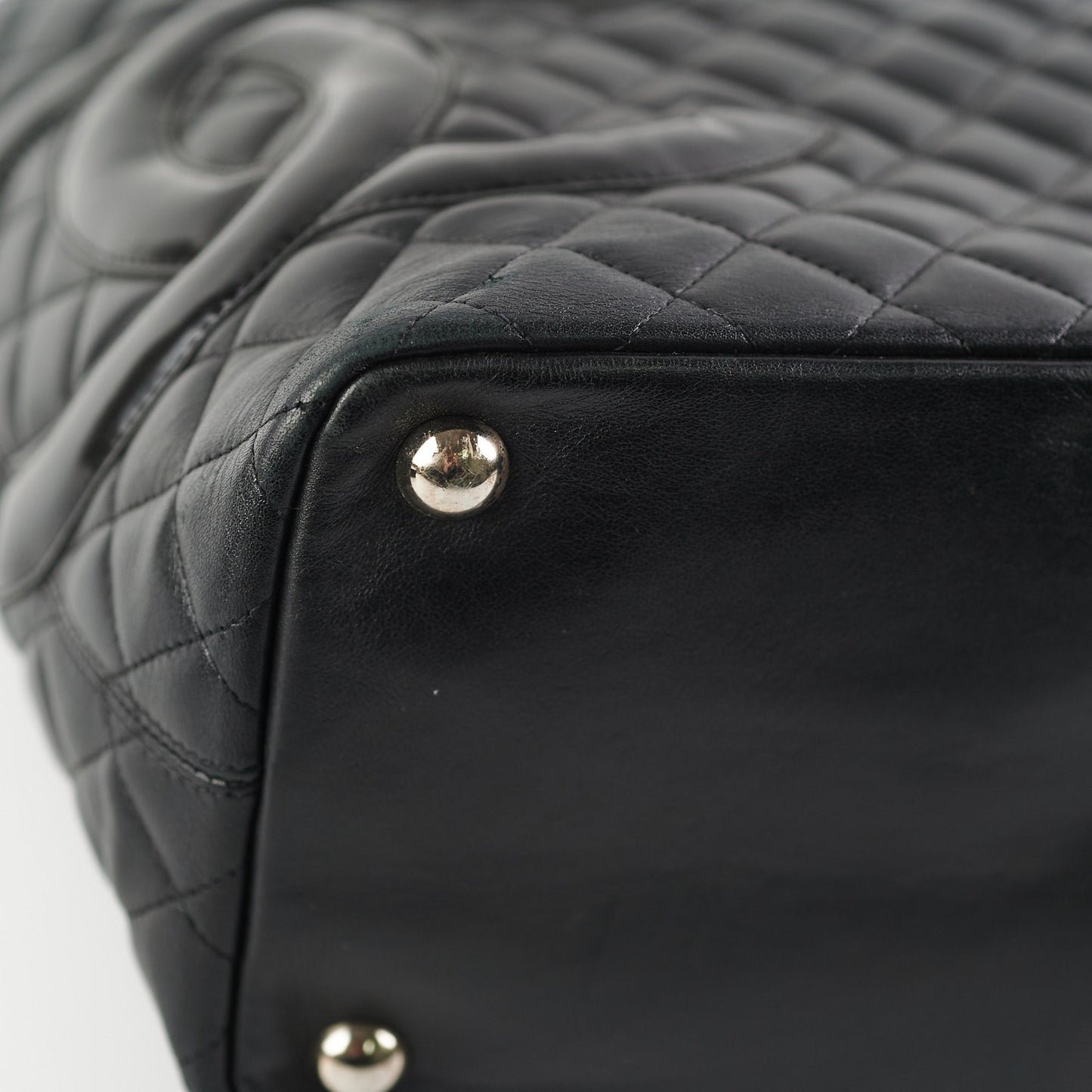 Chanel Cambon Black Lambskin Tote