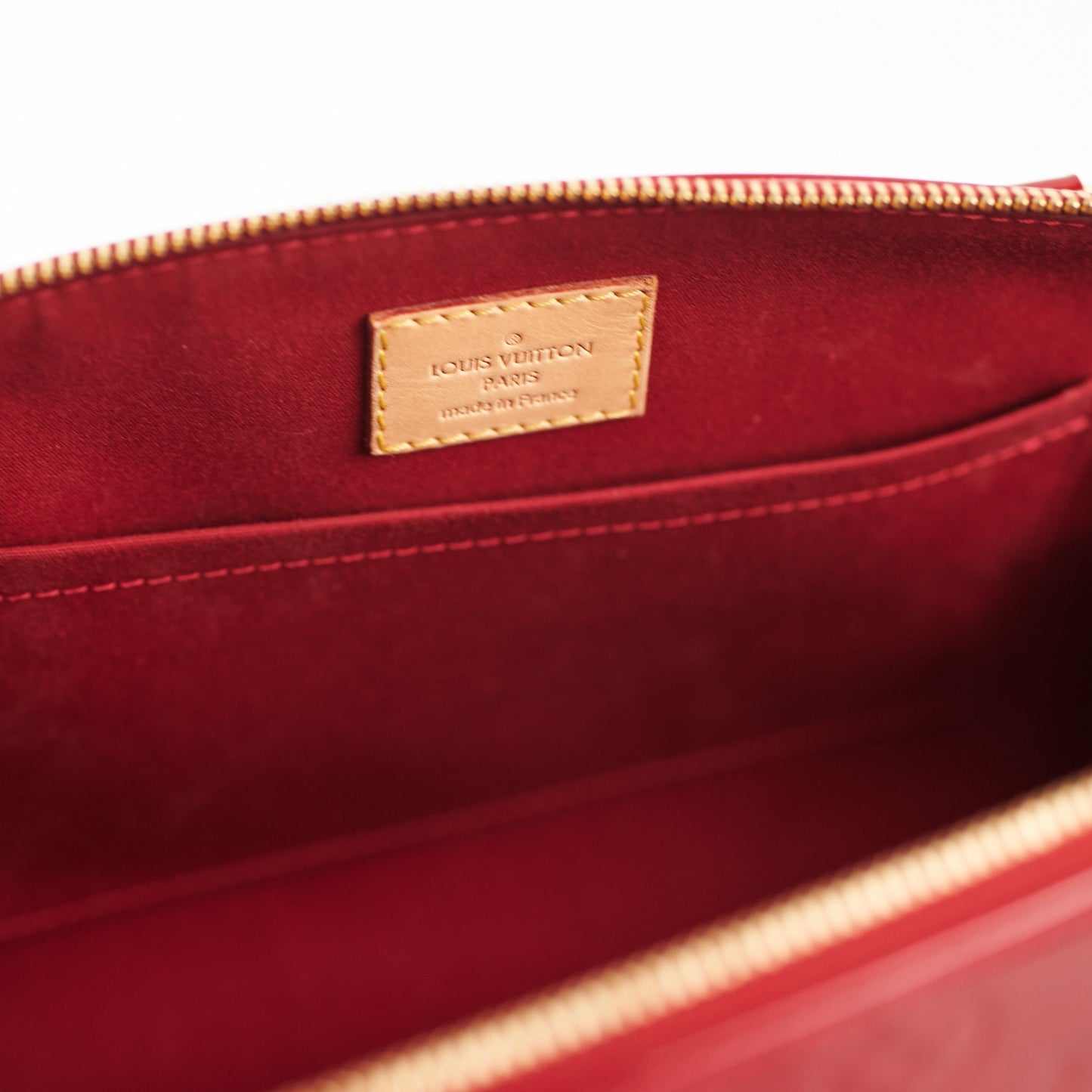 Louis Vuitton Sherwood PM Red Vernis Shoulder Bag