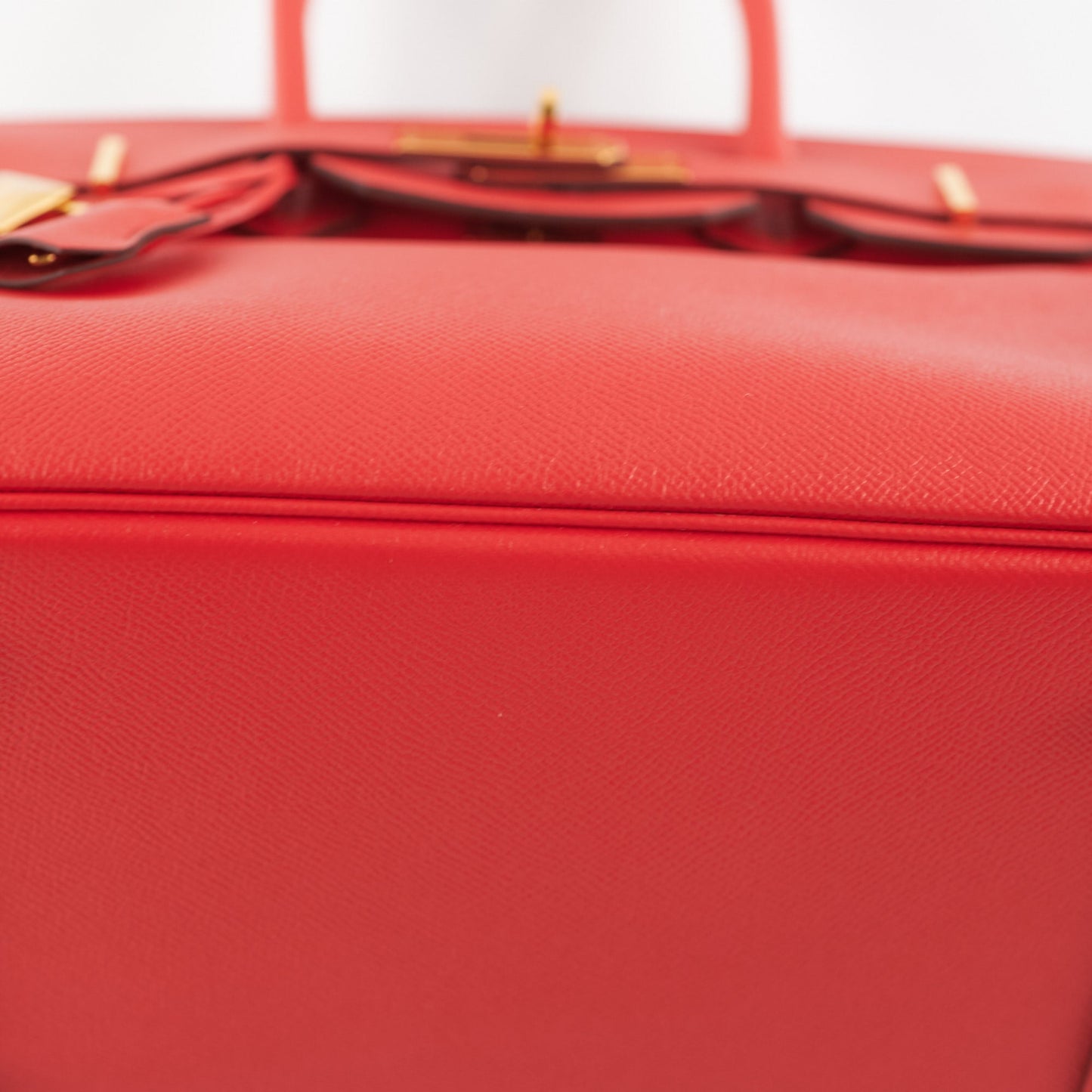Hermes Birkin 30 Rouge Tomate Veau Epsom - Stamp A 2017
