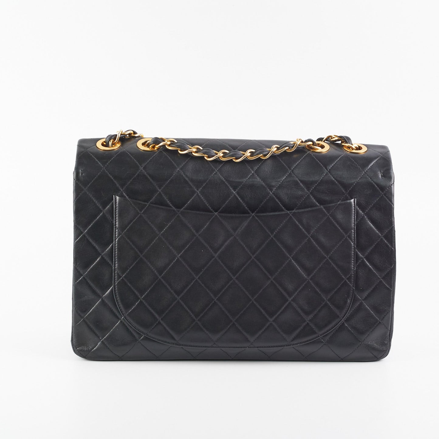 Chanel  Maxi Jumbo Black 24K Gold