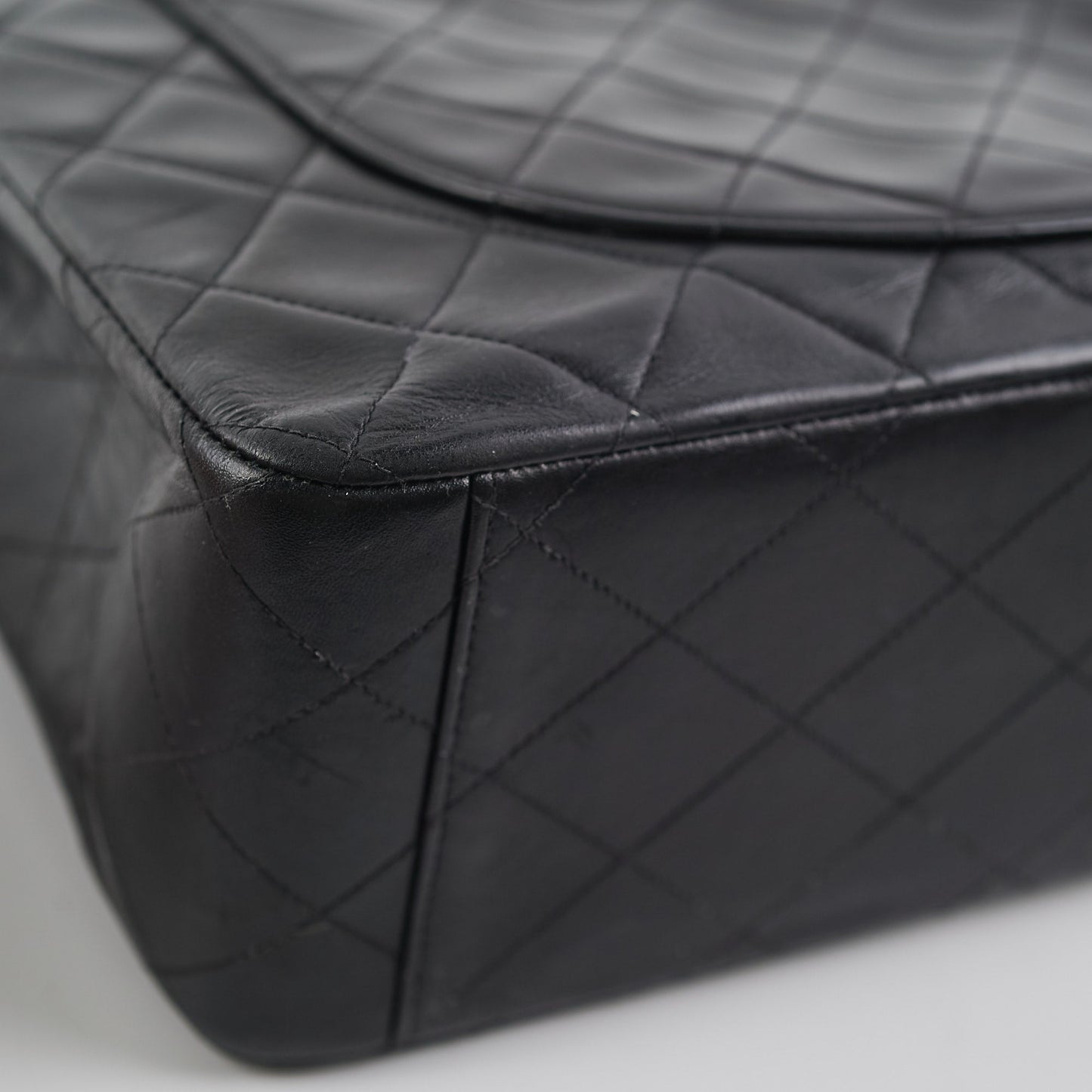 Chanel  Maxi Jumbo Black 24K Gold