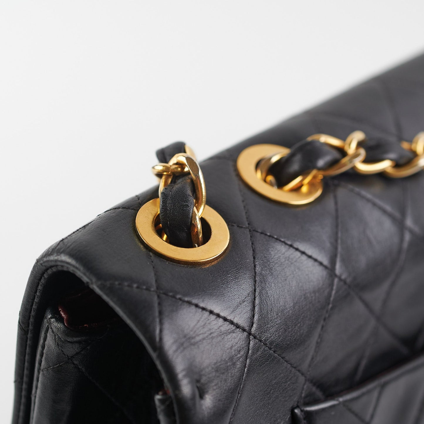Chanel  Maxi Jumbo Black 24K Gold
