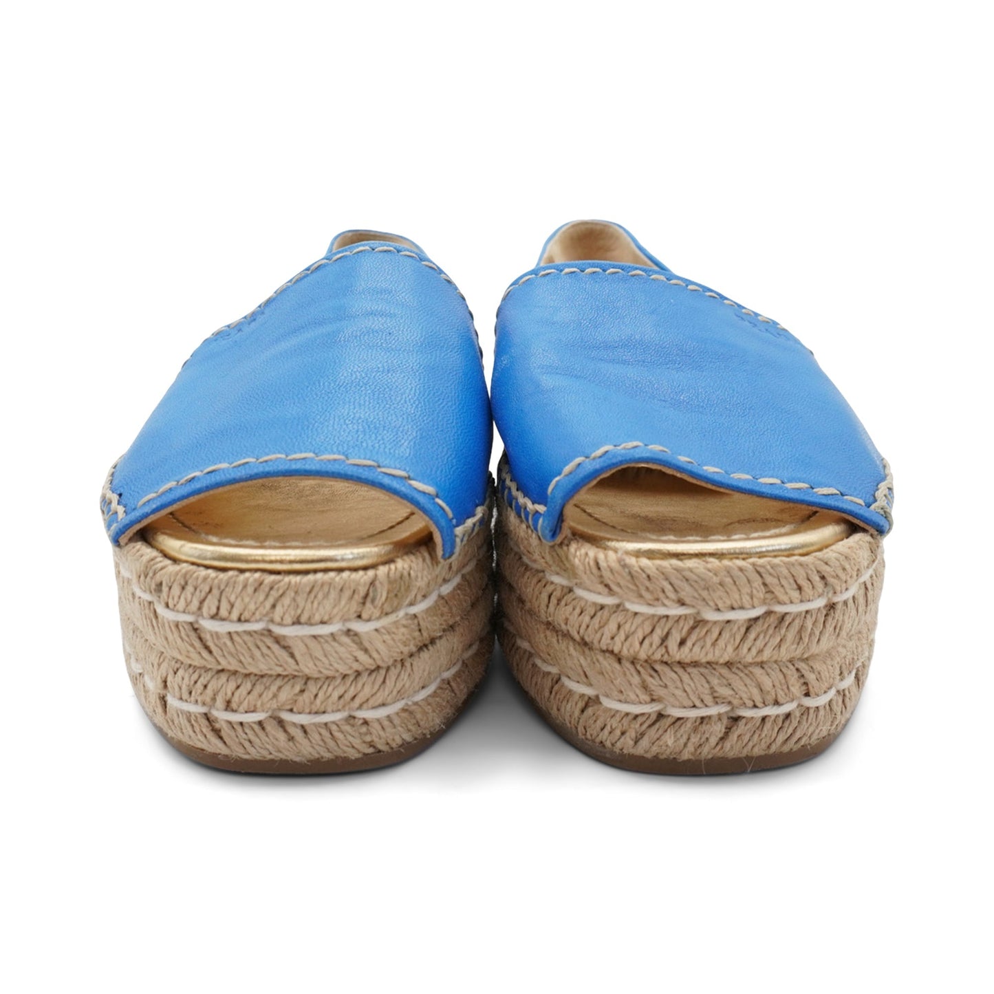 Prada Peep-Toe Espadrilles - Women's 36.5