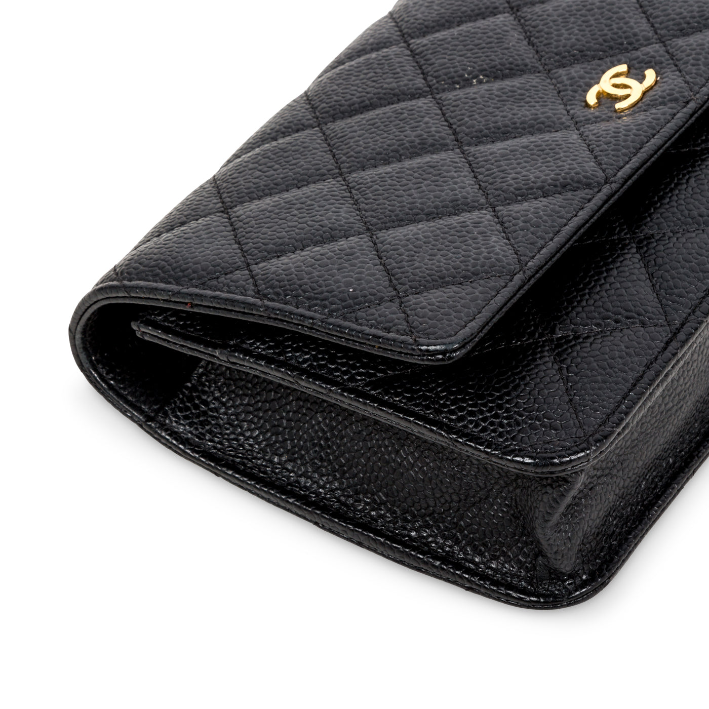Chanel Wallet on Chain - Caviar - GHW