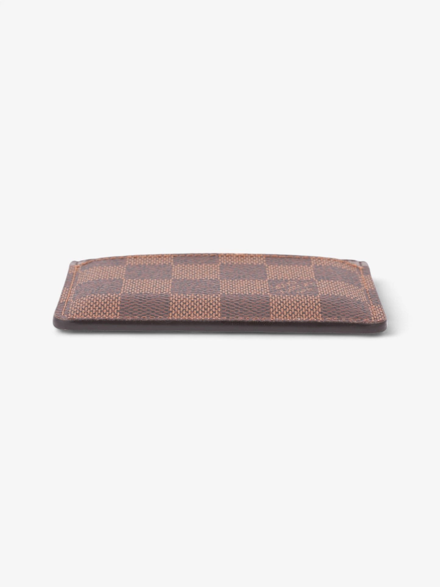Louis Vuitton Card Holder Damier Ebene Coated Canvas