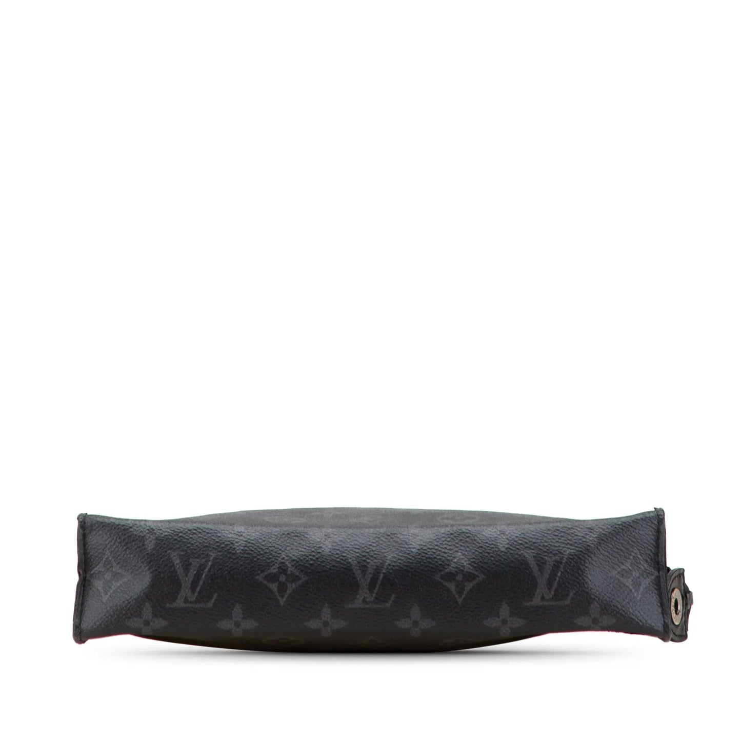 Black Louis Vuitton Monogram Eclipse Pochette Voyage MM Clutch Bag