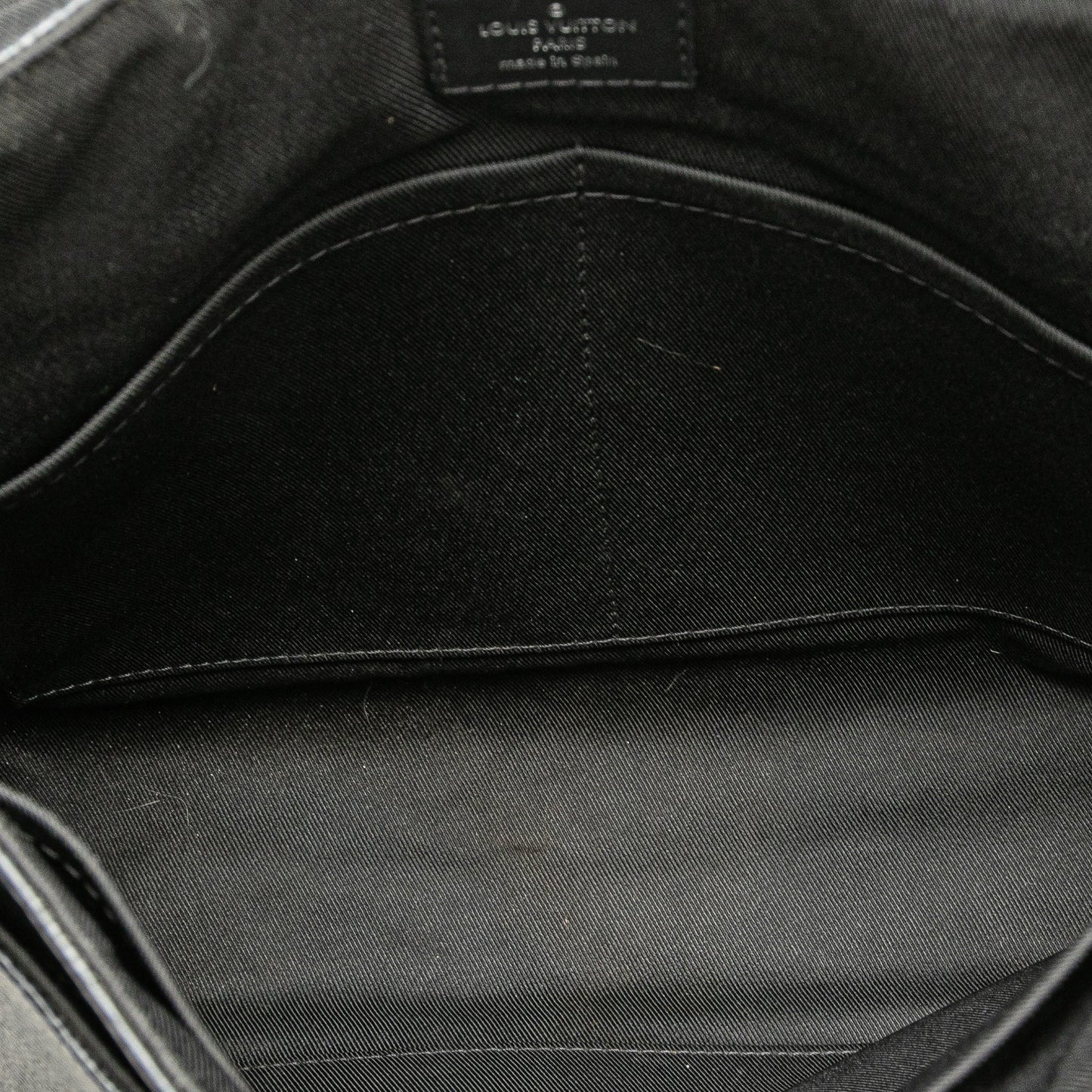 Black Louis Vuitton Damier Graphite District MM Crossbody Bag