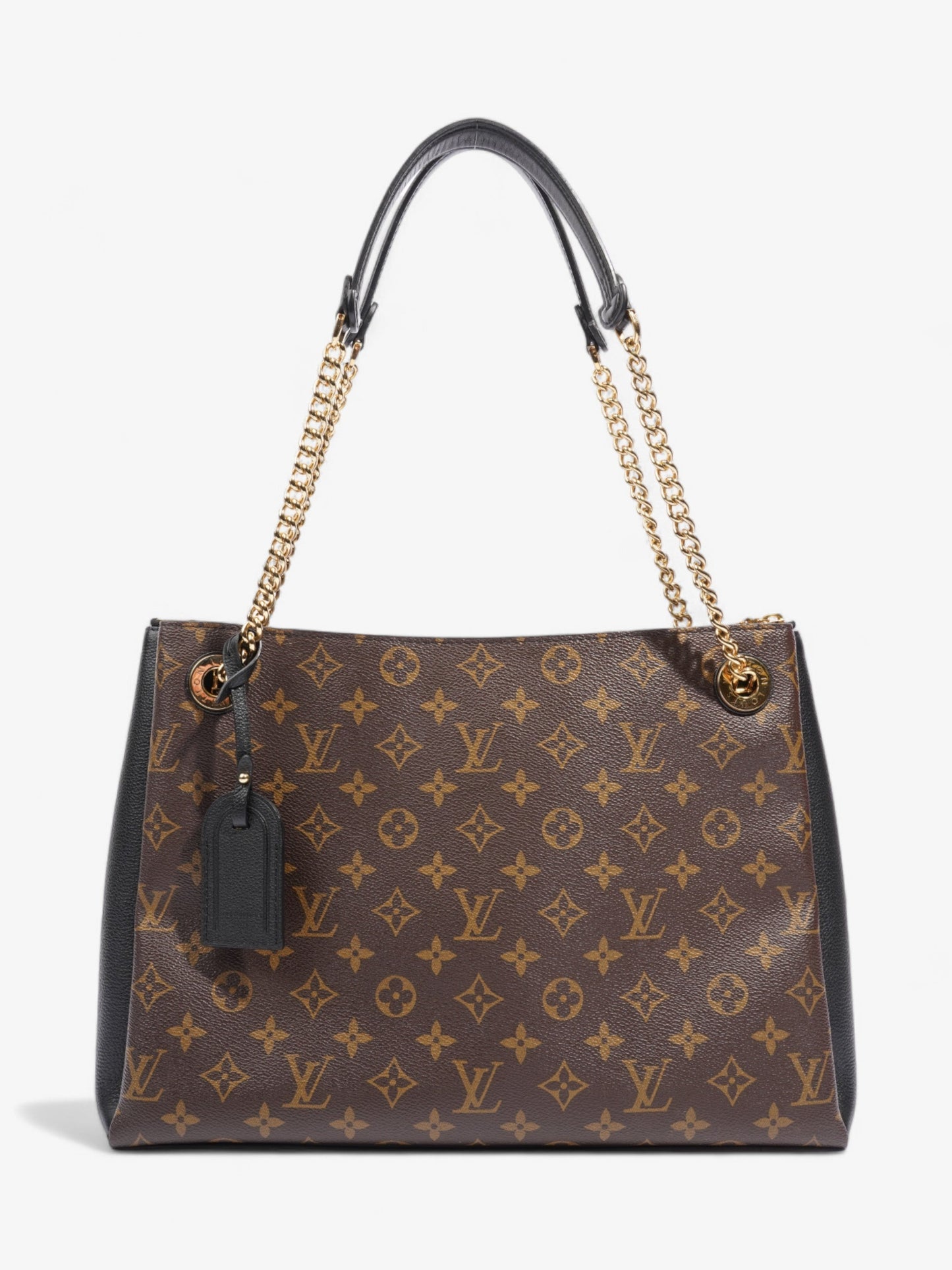Louis Vuitton Serene Monogram / Black Coated Canvas MM