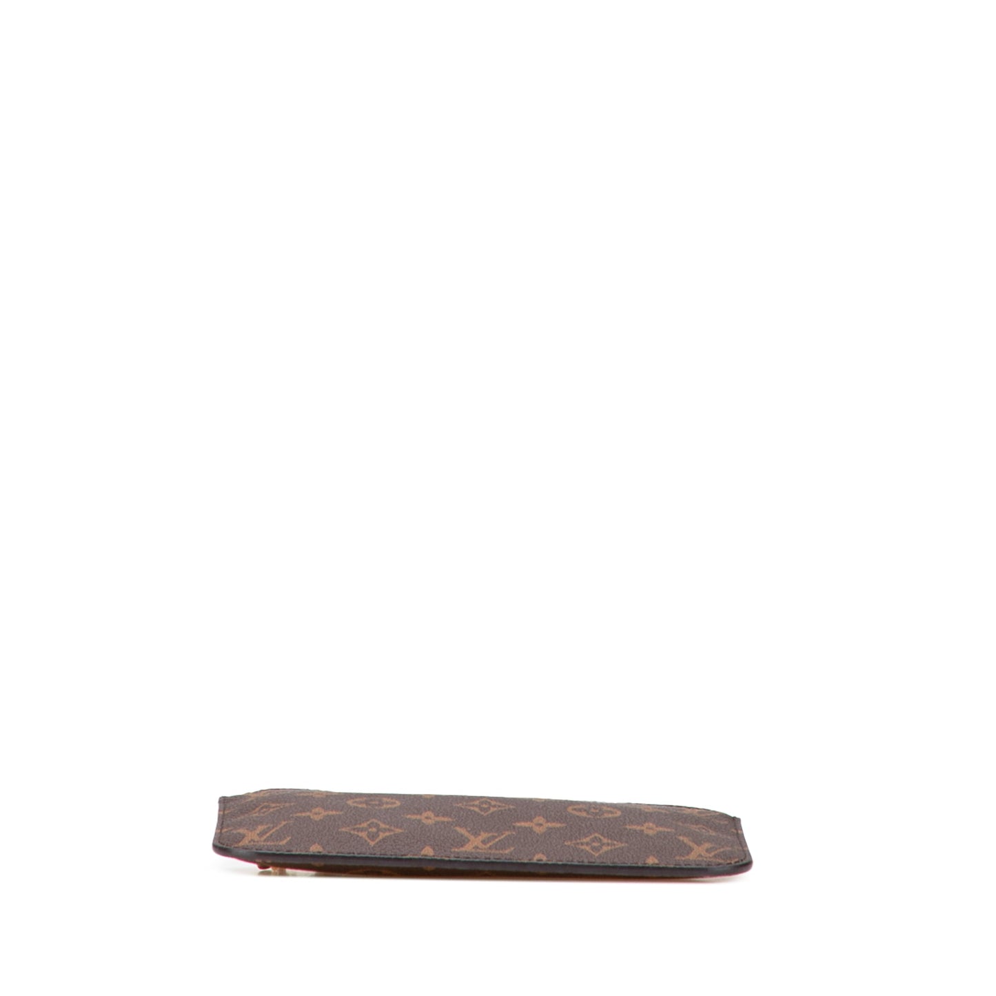 Brown Louis Vuitton Monogram Neverfull Pouch