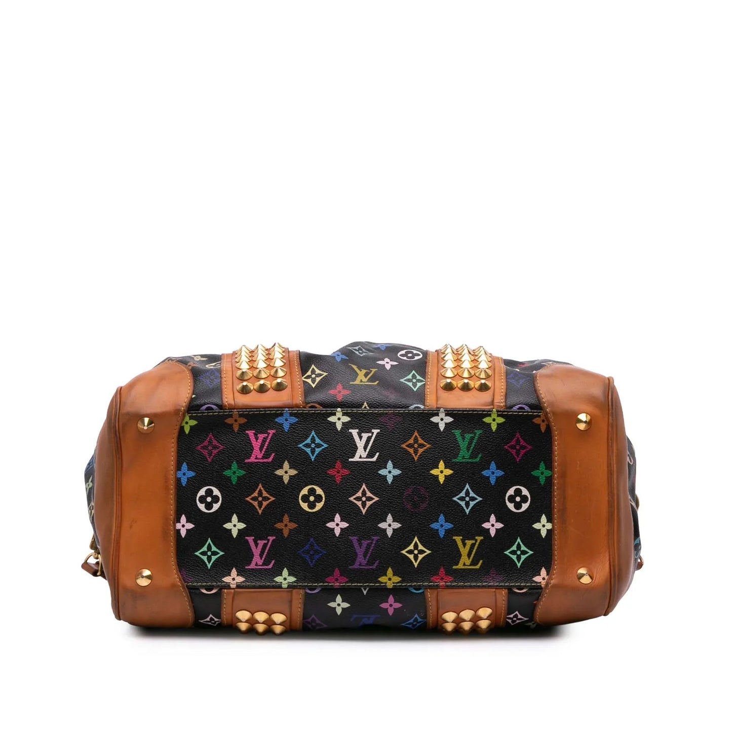 Black Louis Vuitton Monogram Multicolore Courtney MM Satchel