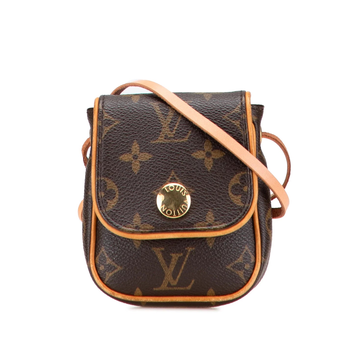 Brown Louis Vuitton Monogram Pochette Cancun Crossbody Bag