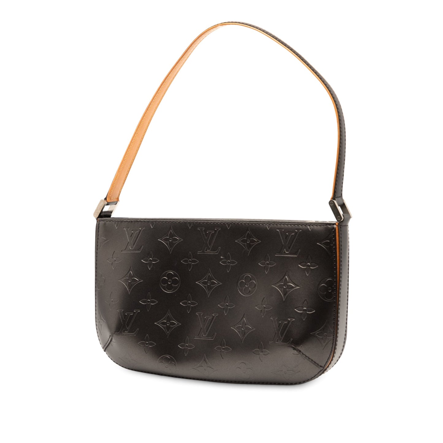 Gray Louis Vuitton Monogram Mat Fowler Shoulder Bag