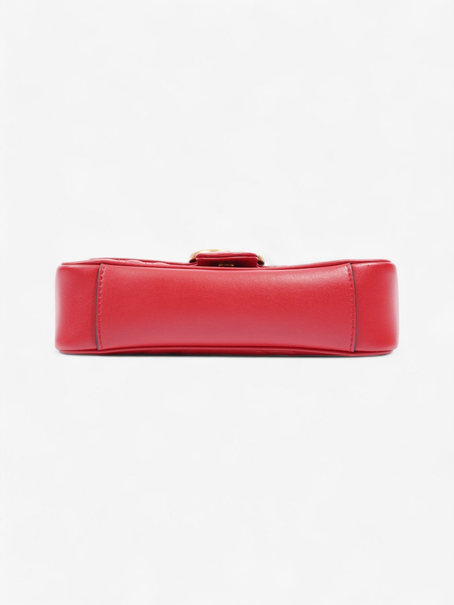 Gucci GG Marmont Red Matelasse Leather Mini