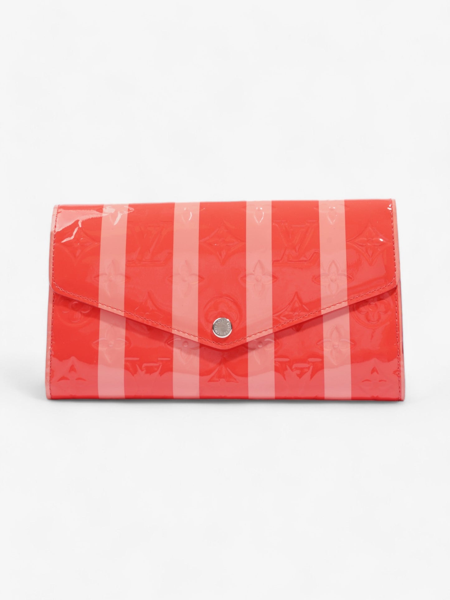 Louis Vuitton Sarah Wallet Pink / Red Patent Leather