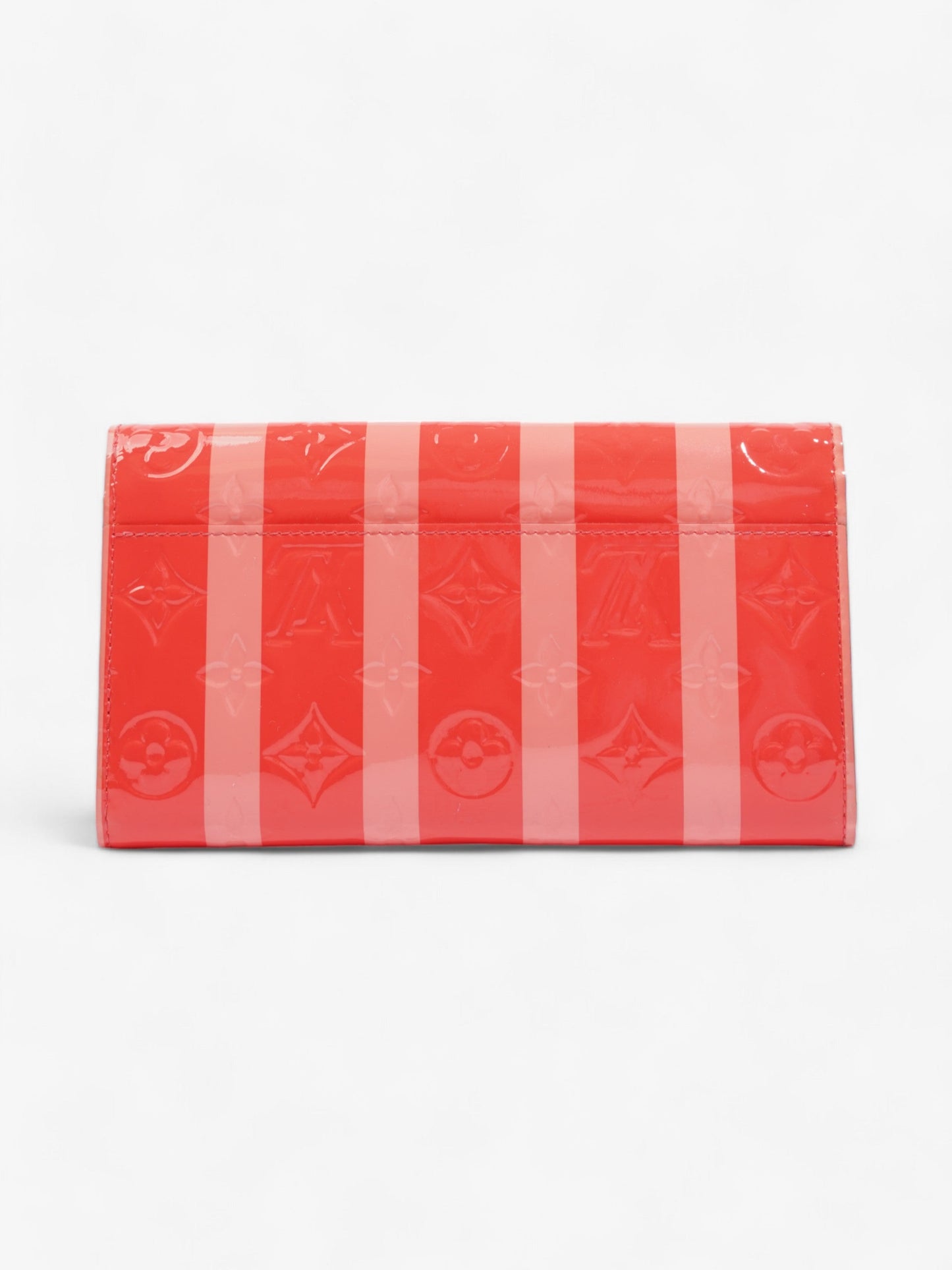 Louis Vuitton Sarah Wallet Pink / Red Patent Leather