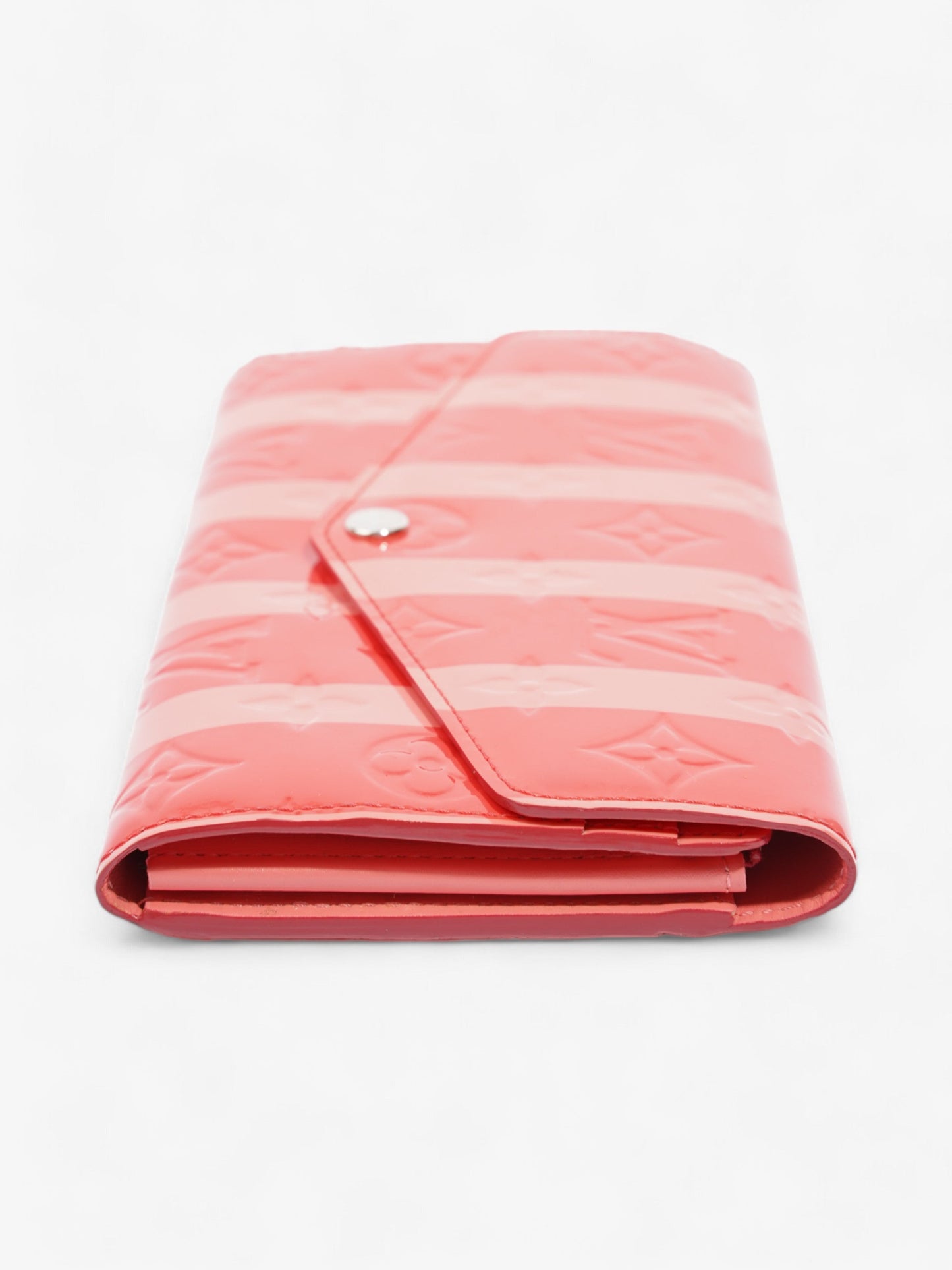 Louis Vuitton Sarah Wallet Pink / Red Patent Leather