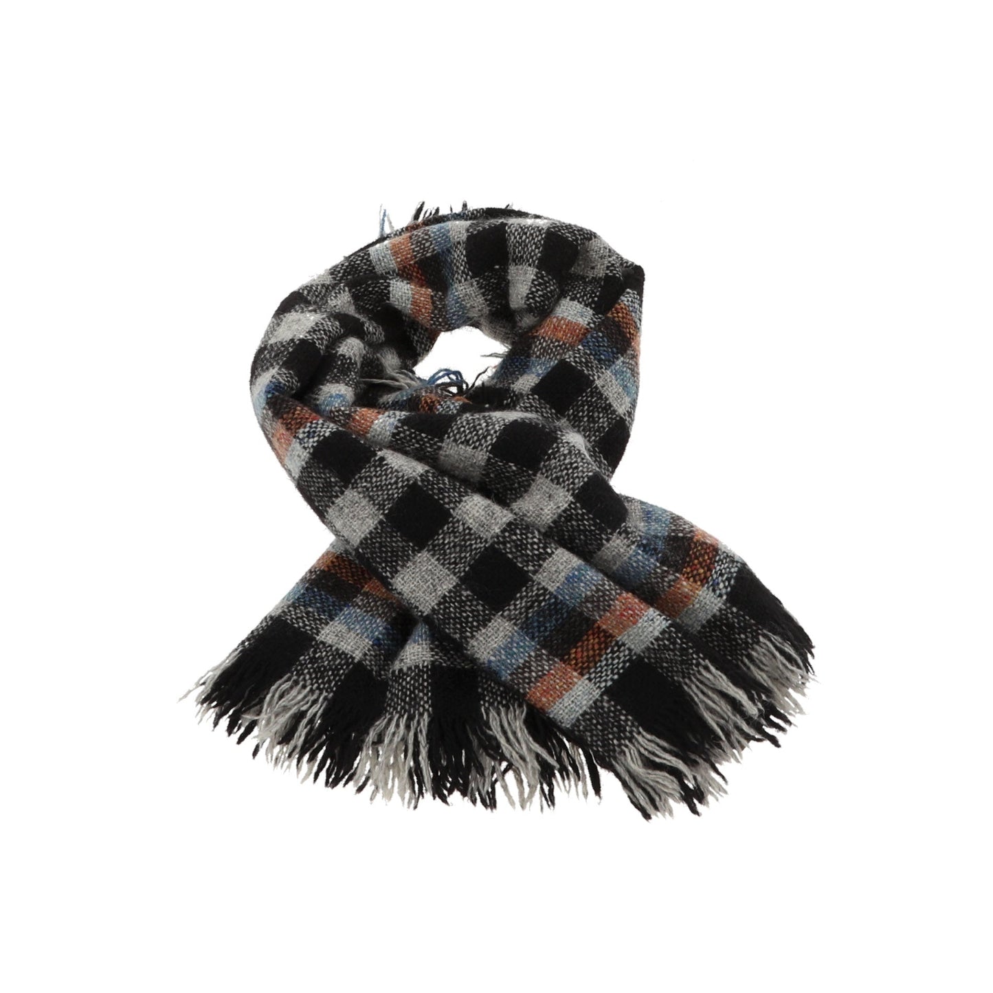 Luxury Burberry Scarf in Multicolor Wool