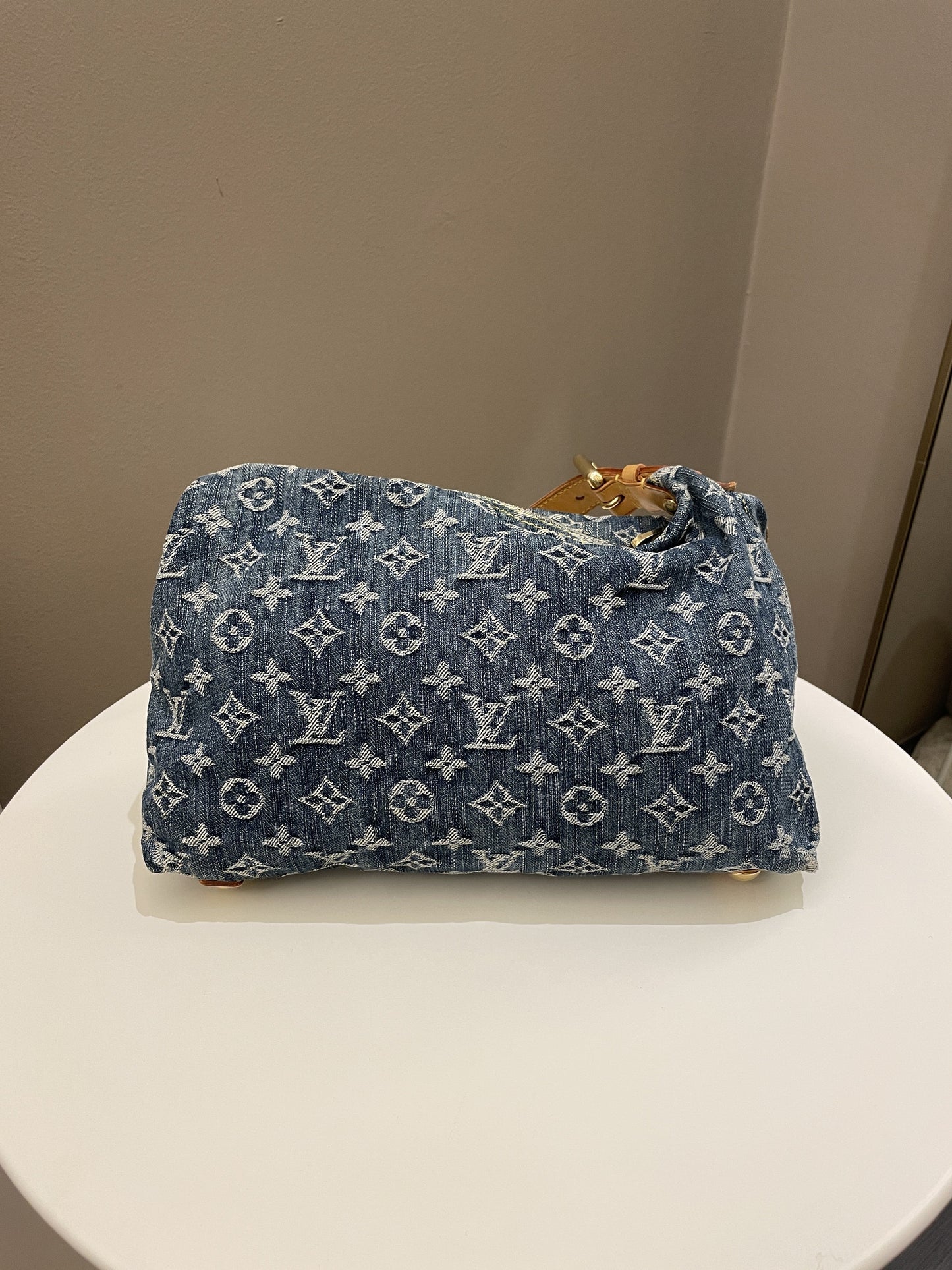 Louis Vuitton Baggy Denim Bag Denim Monogram