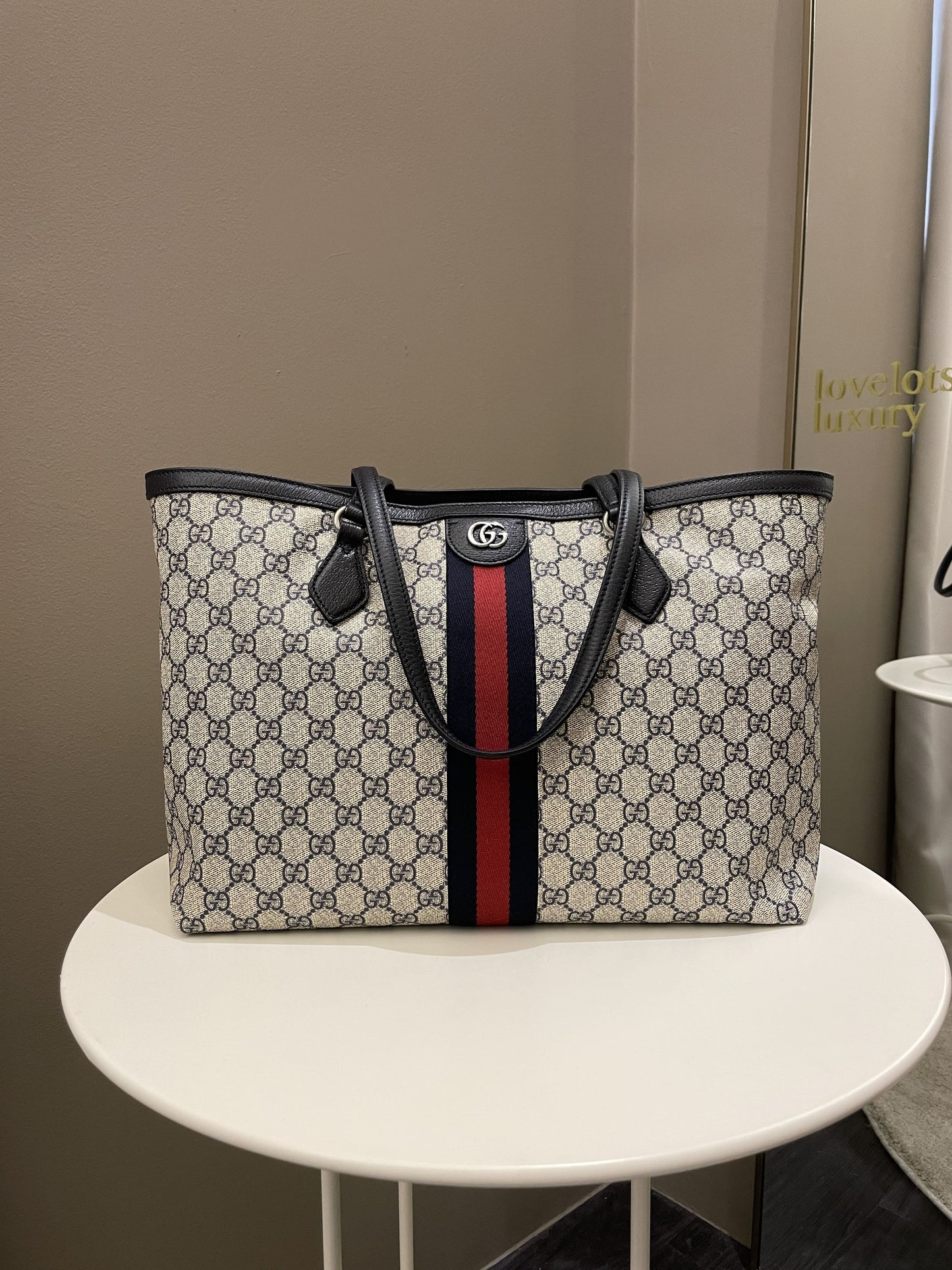 Gucci Leather Canvas Tote Style 31