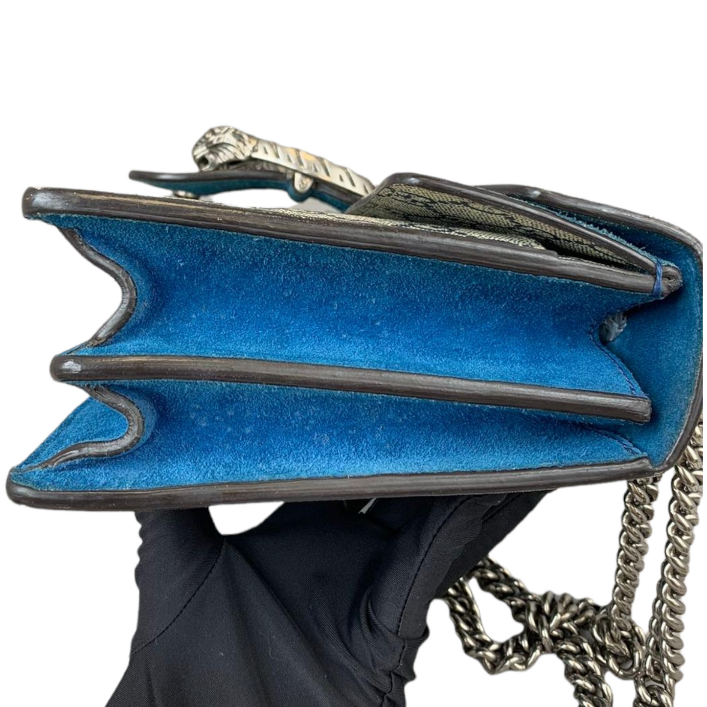 Gucci Chain Leather Shoulder Bag