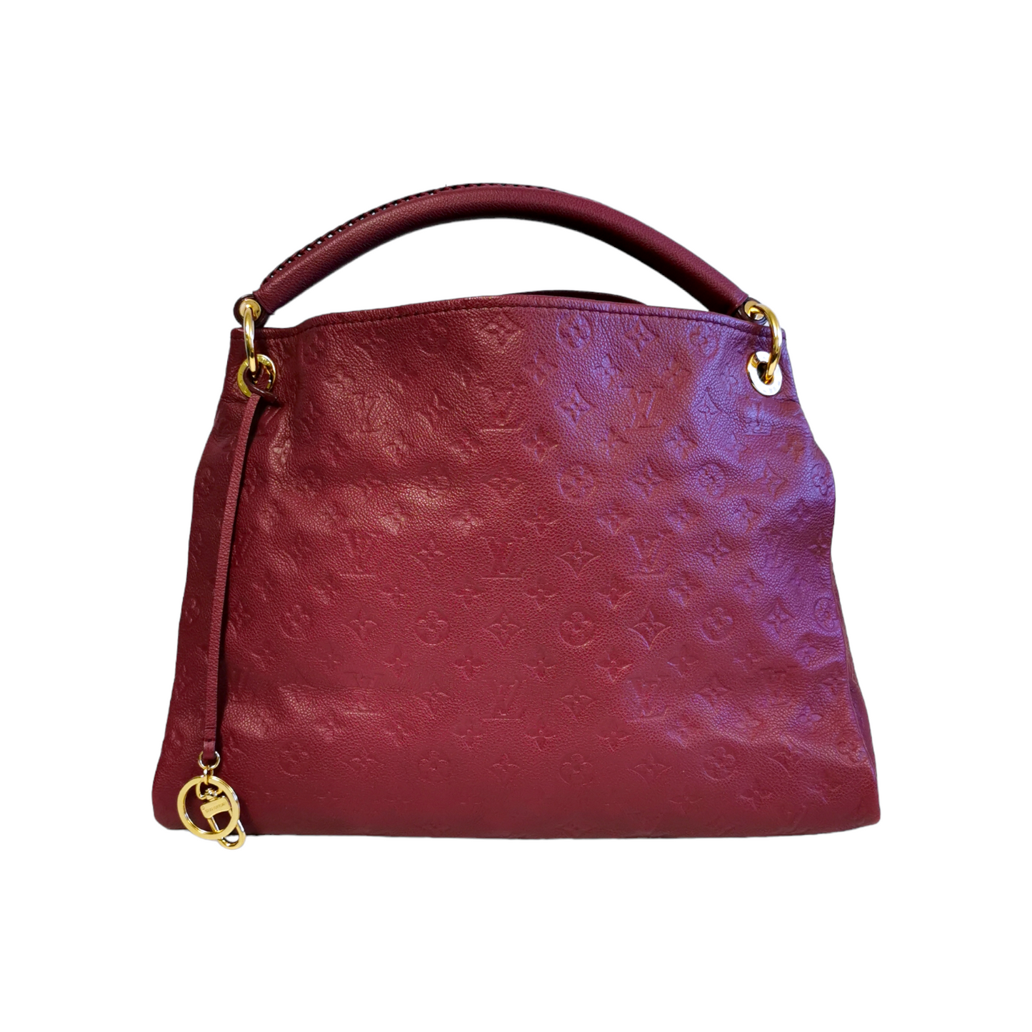 Louis Vuitton Artsy MM Red Aurore Monogram Empreinte