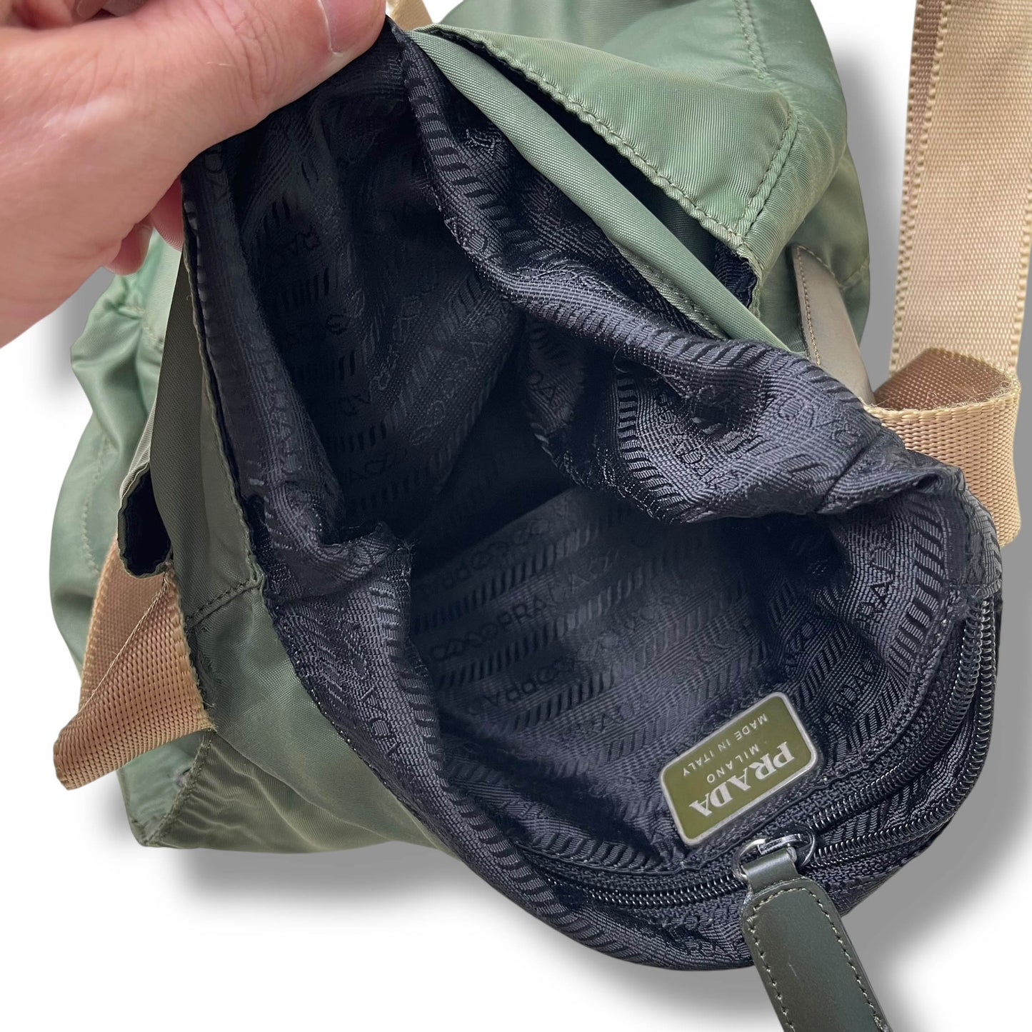 Prada Tessuto Nylon Shoulder Bag