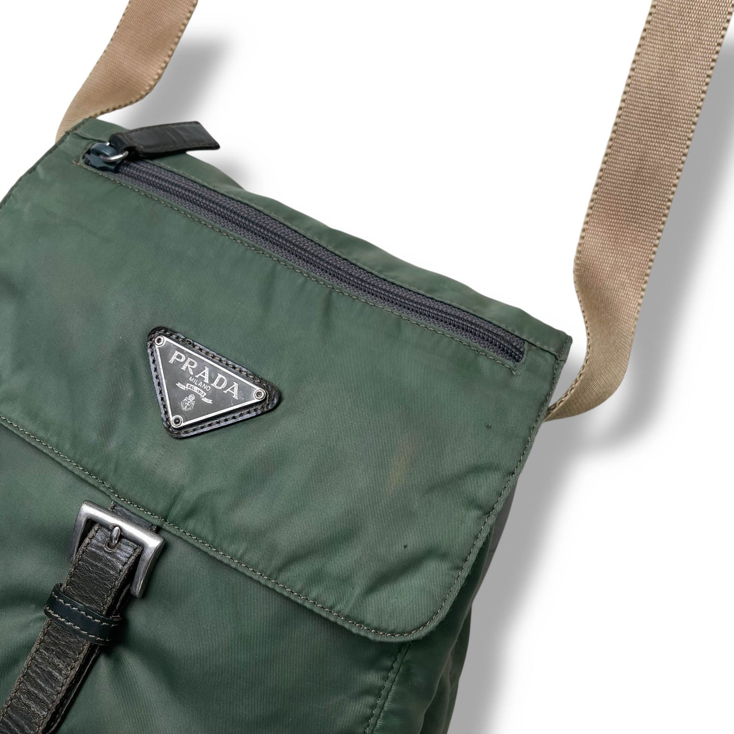 Prada Tessuto Nylon Shoulder Bag