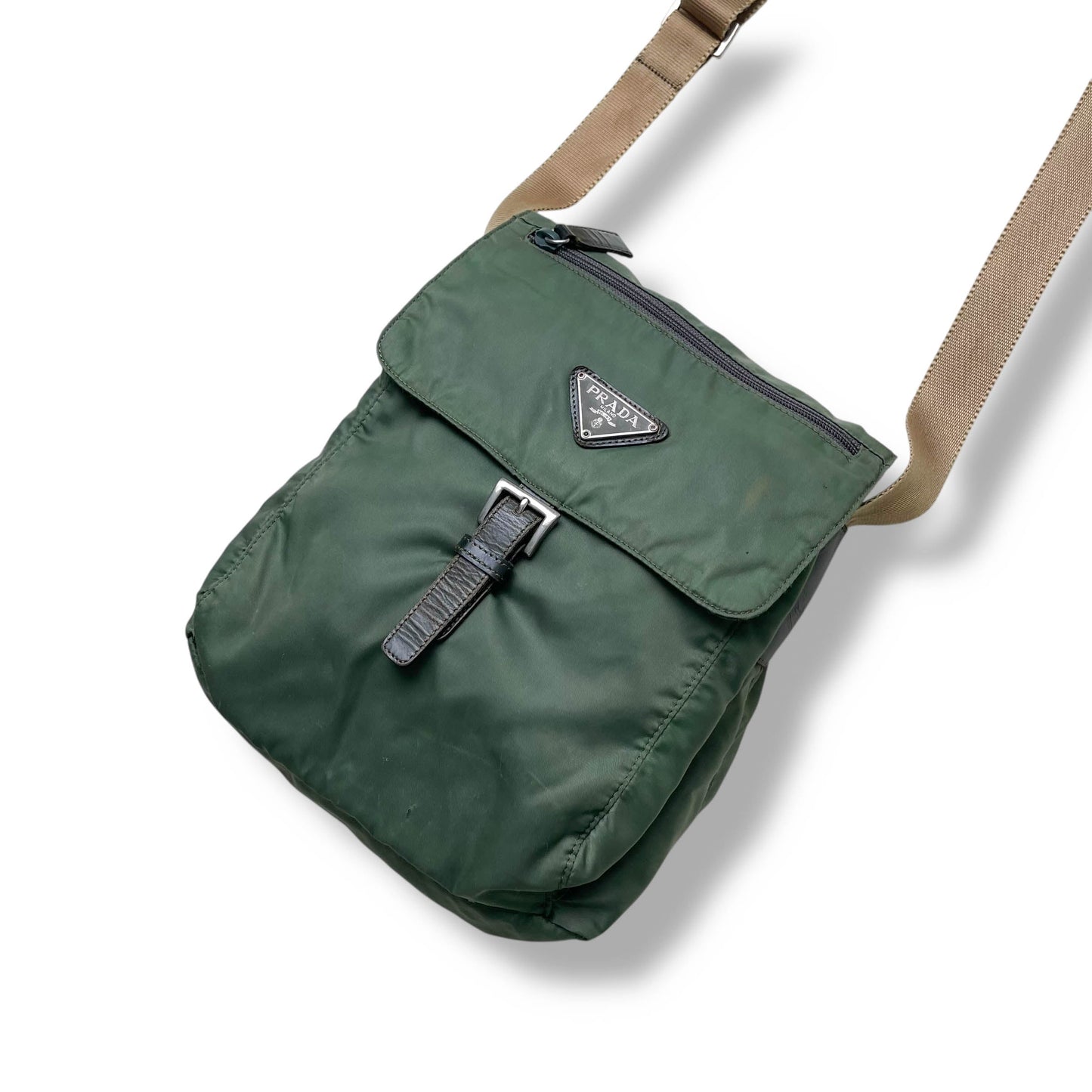 Prada Tessuto Nylon Shoulder Bag