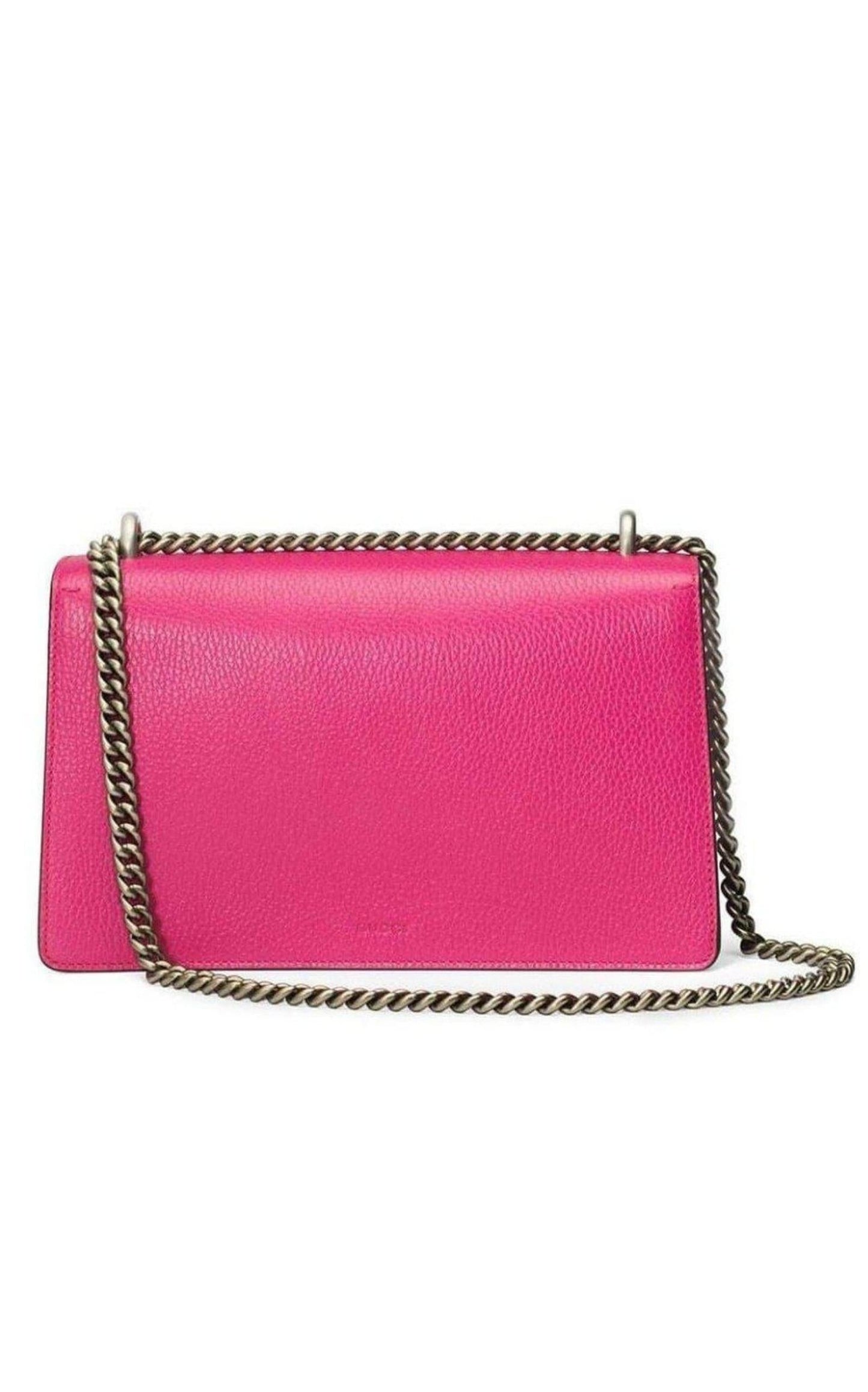 Gucci Dionysus Pink Leather Chain Shoulder Bag