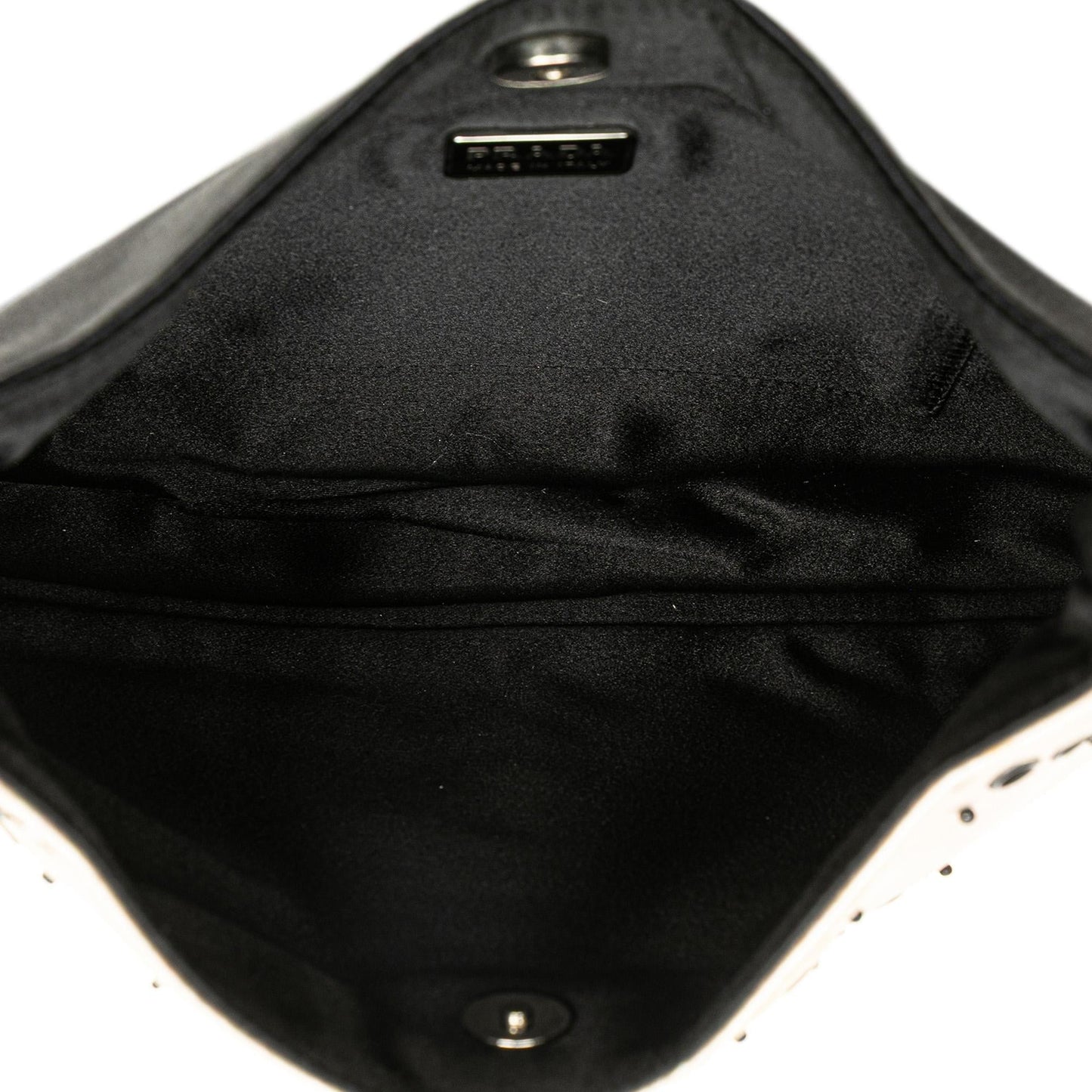 Prada Beaded Satin Cleo Shoulder Bag
