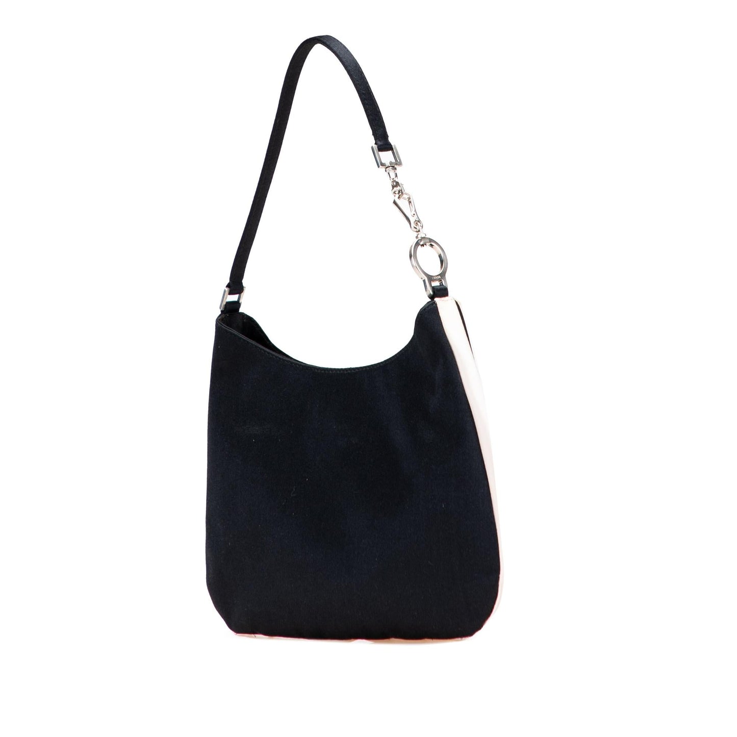 Prada Beaded Satin Cleo Shoulder Bag