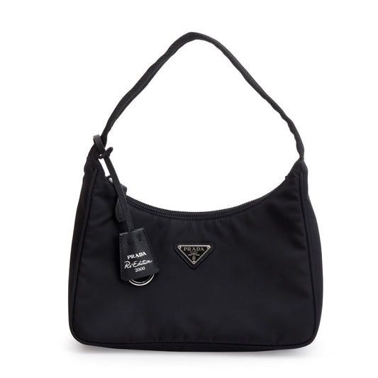 Prada Black Re-Edition 2000 Re-Nylon Mini Bag