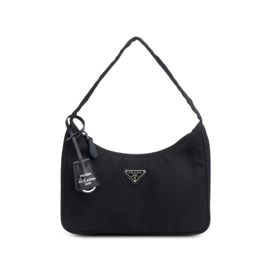 Prada Black Re-Edition 2000 Re-Nylon Mini Bag
