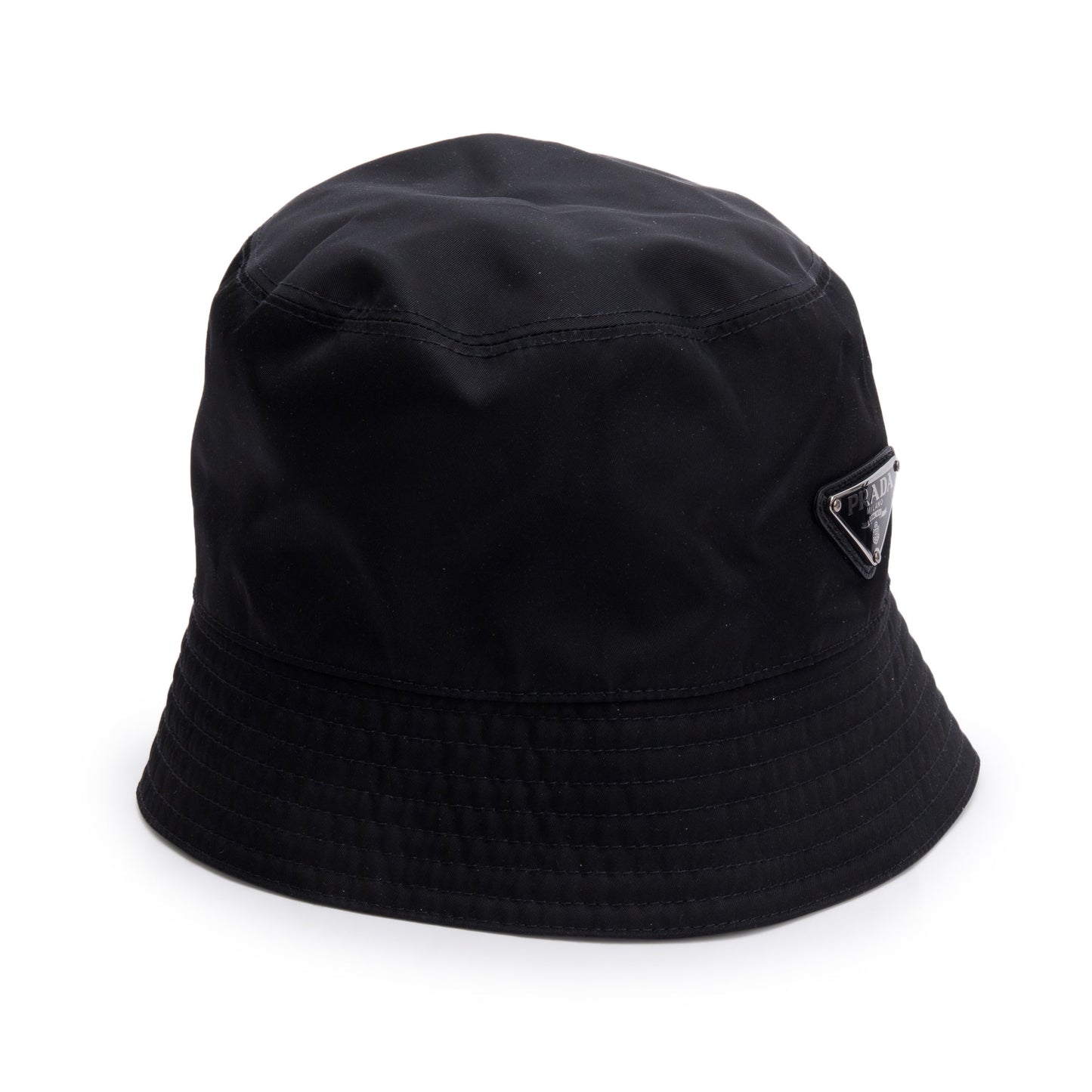 Prada Black Re-Nylon Bucket Hat
