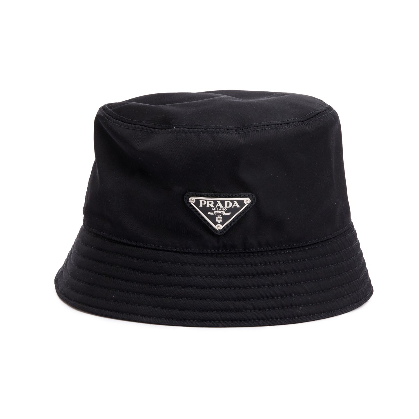 Prada Black Re-Nylon Bucket Hat