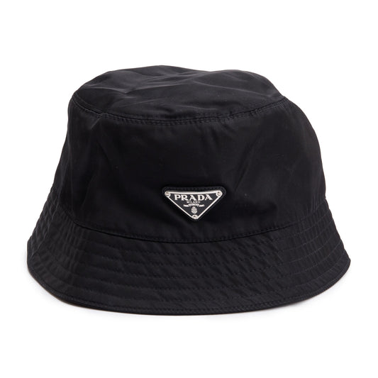 Prada Black Re-Nylon Bucket Hat